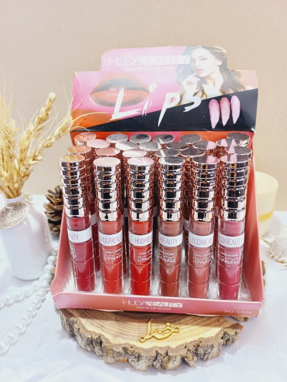 رژ لب مایع پرطرفدار هدی بیوتی HUDA BEAUTY کد C056 | پخش عمده