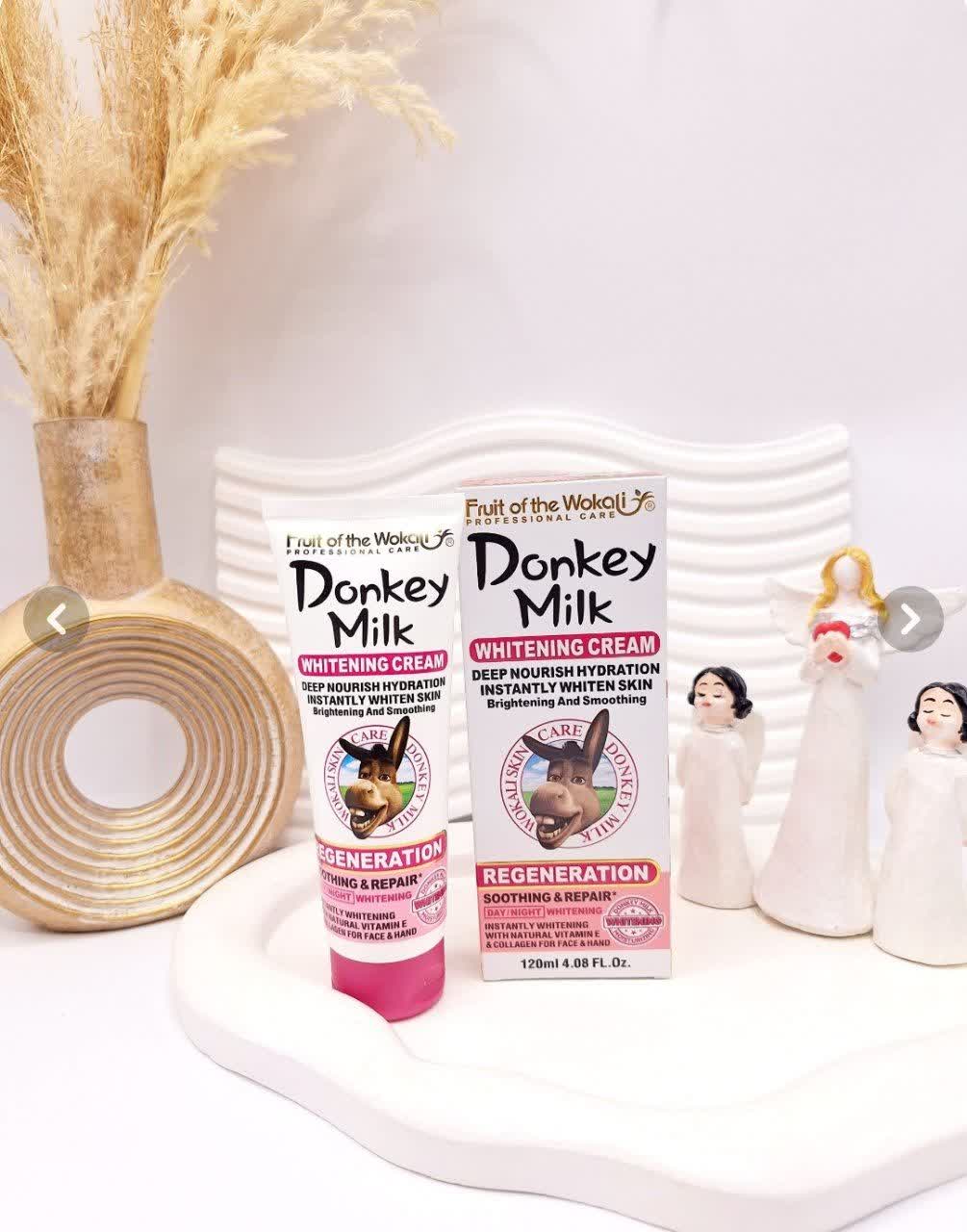 کرم سفید کننده شیر الاغ برند وکالی کد 3130 (کارتن صورتی)