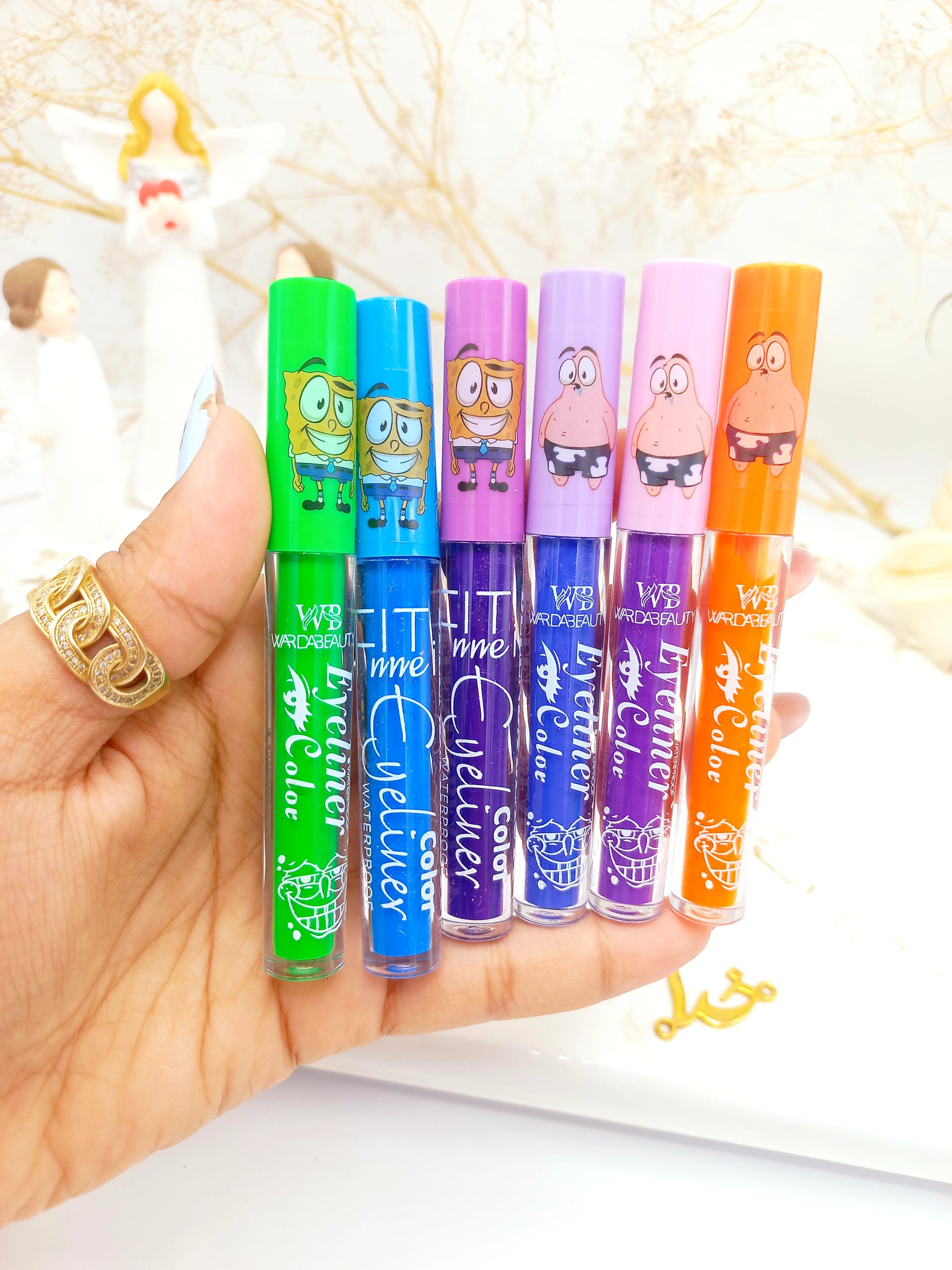 خط چشم مویی رنگی وردا بیوتی Warda Beauty کد WB10110