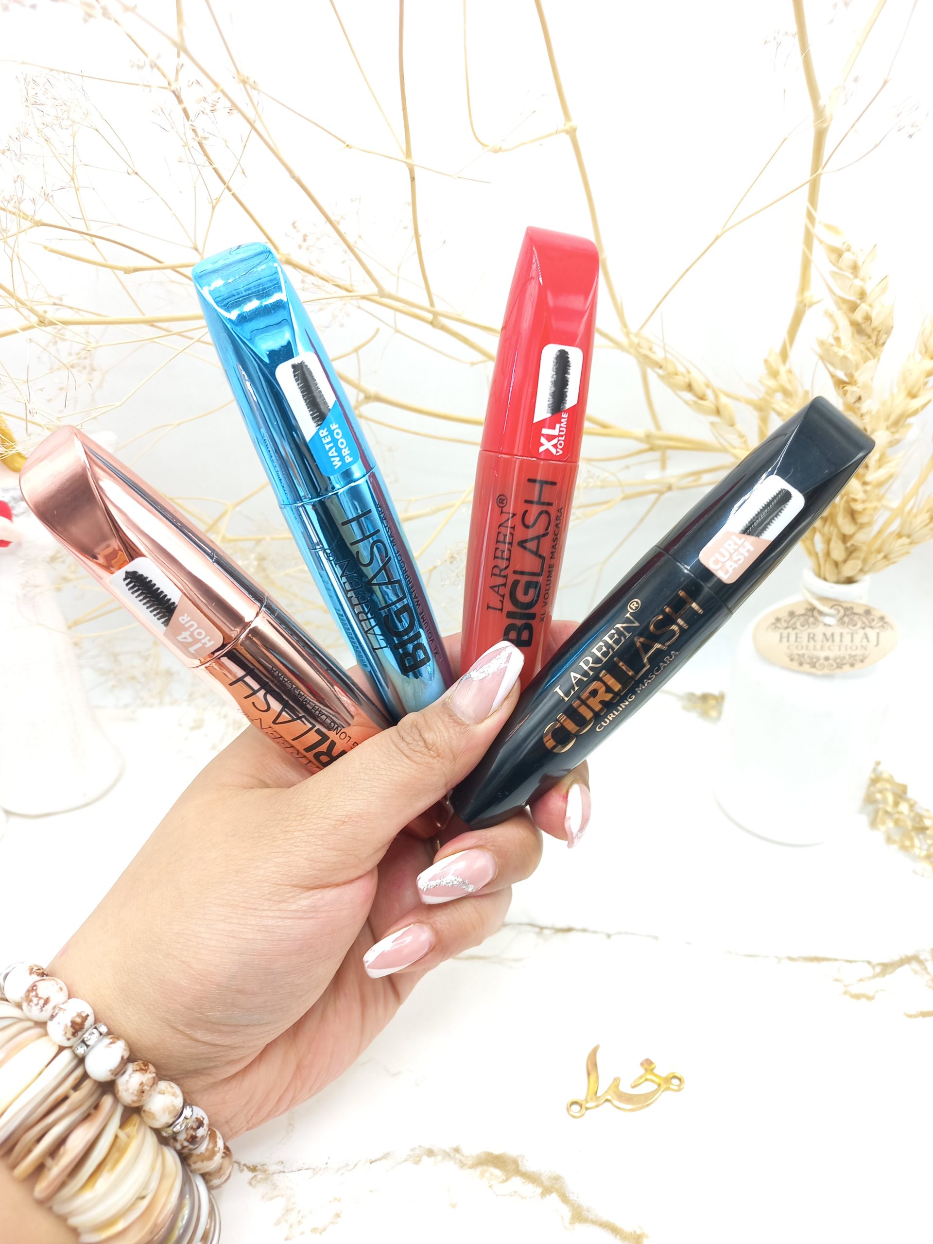 ریمل حجم‌ دهنده و ضدآب لارن LAREEN کد 5422