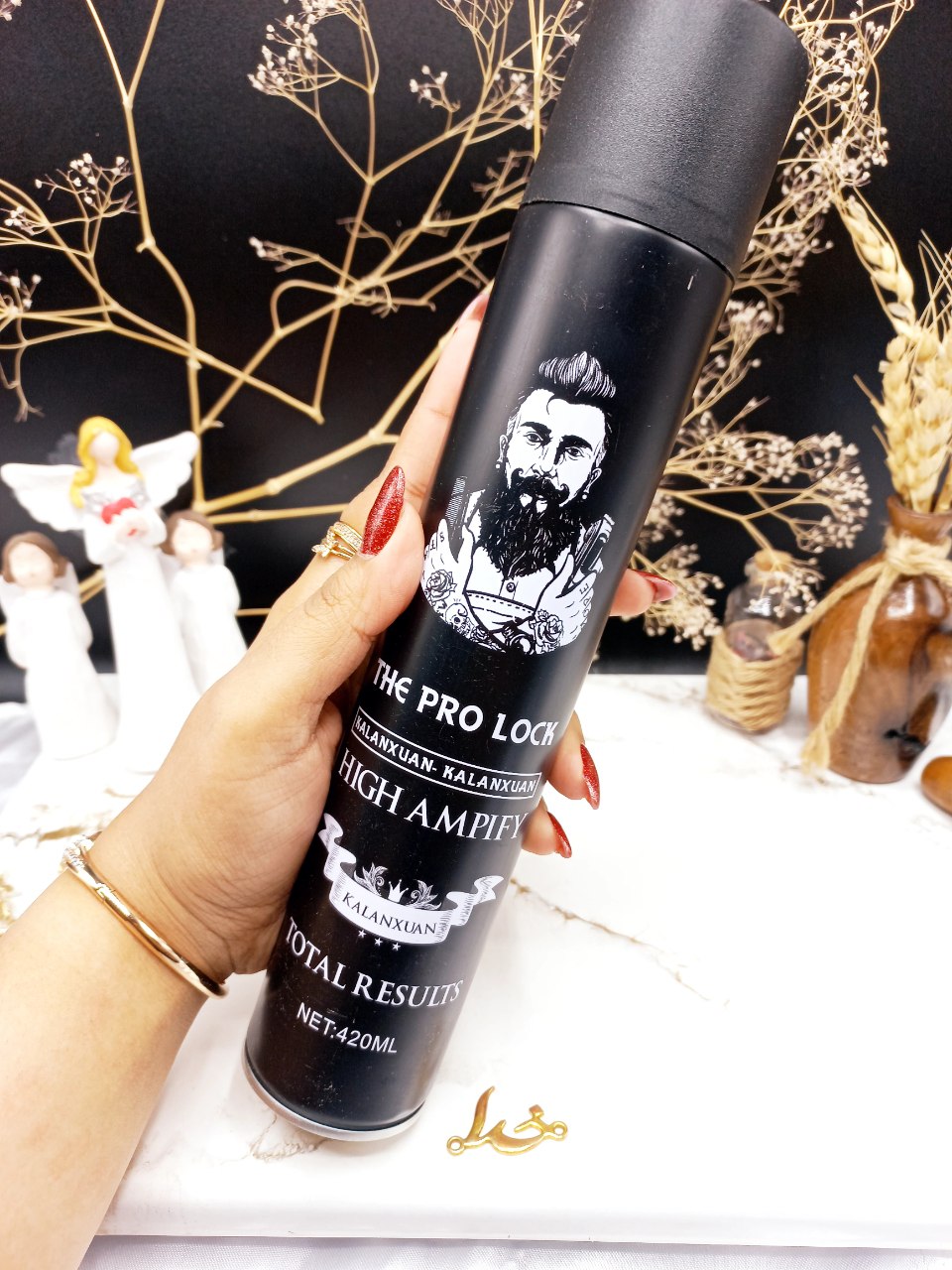 اسپری حالت دهنده سالنی قوی THE PRO LOCK برند KALANXUAN