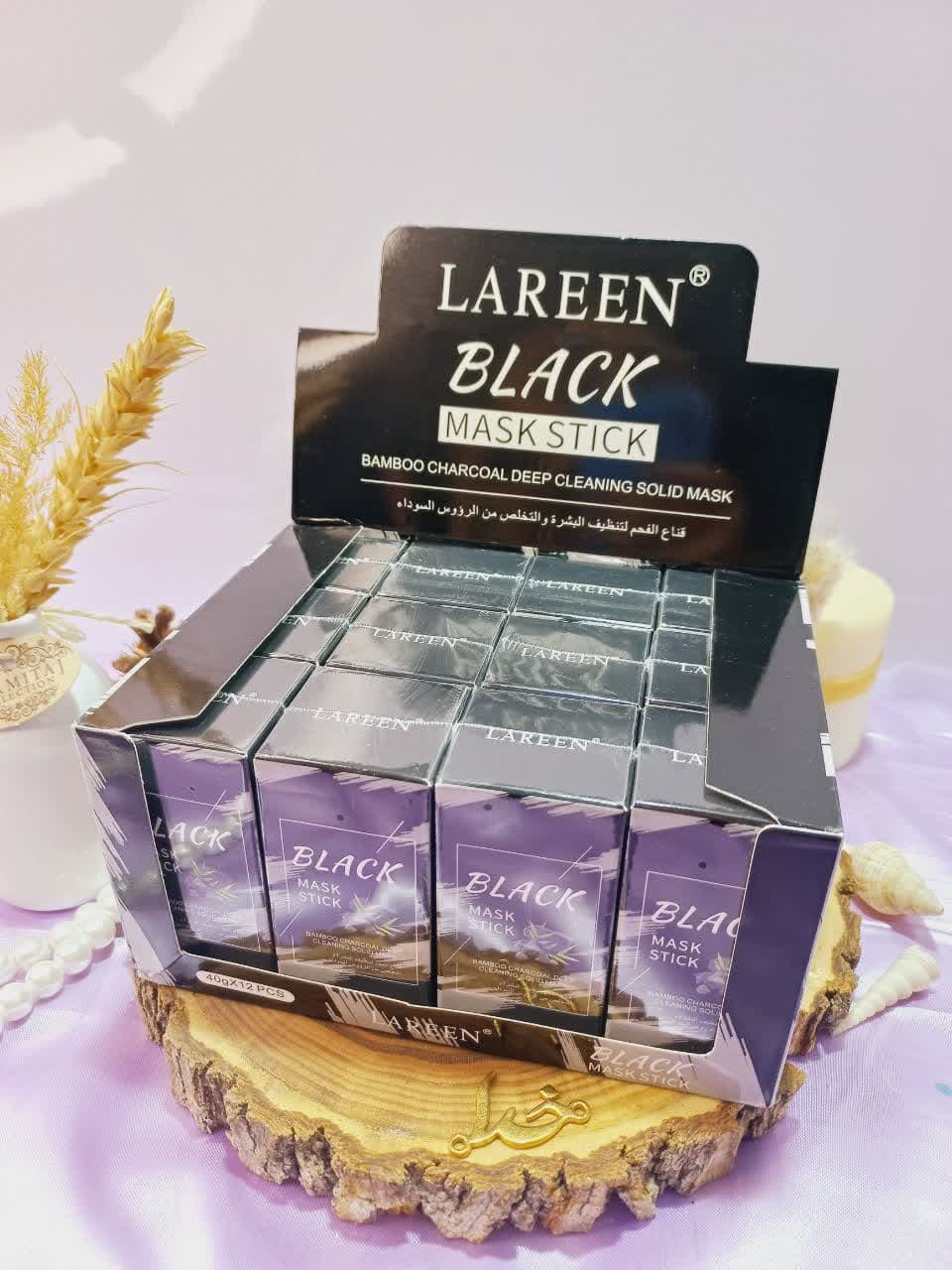 استیک ماسک جادویی سیاه BLACK تمیز کننده عمیق پوست LAREEN