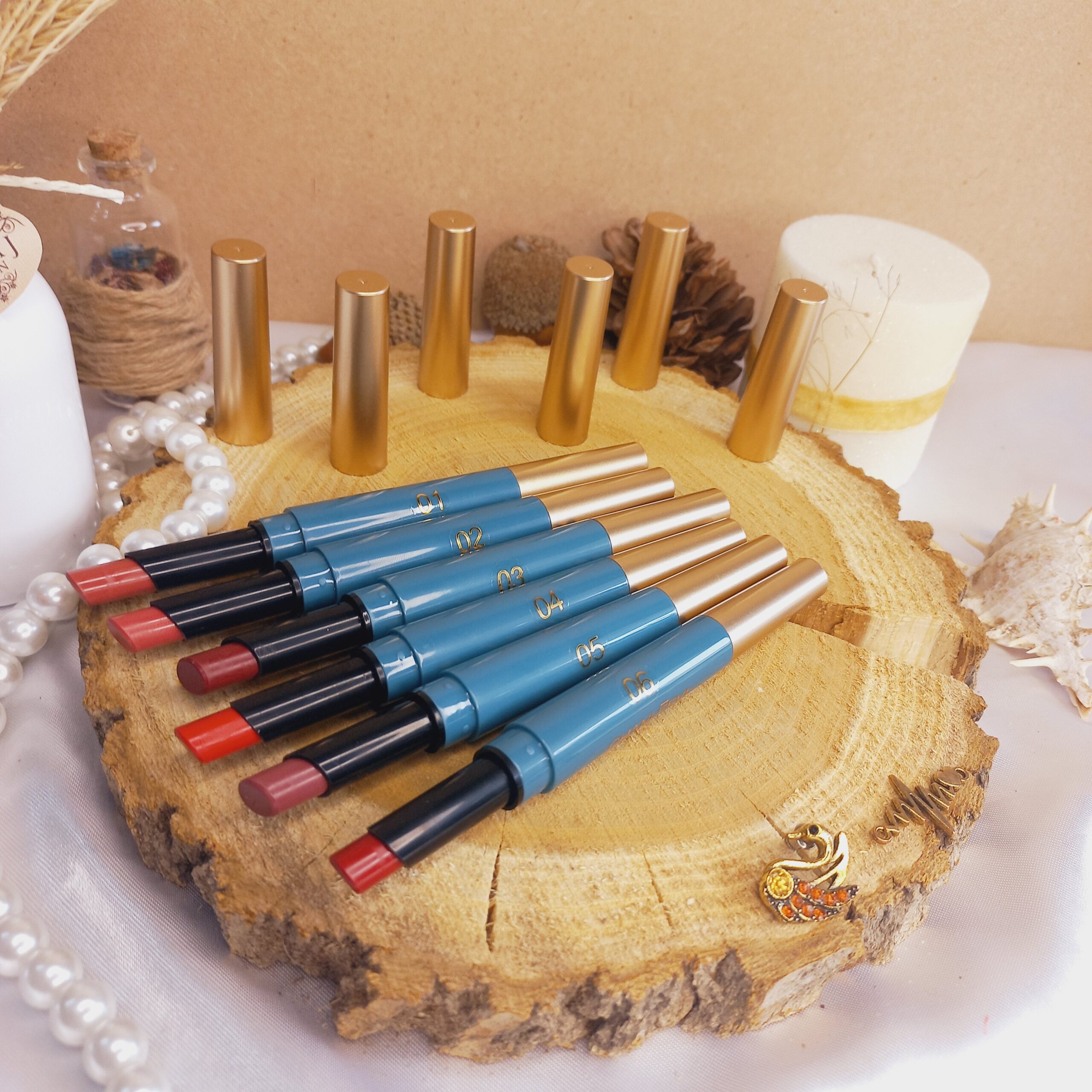 خط لب و رژ جامد دو طرفه چانلیوی | پخش عمده