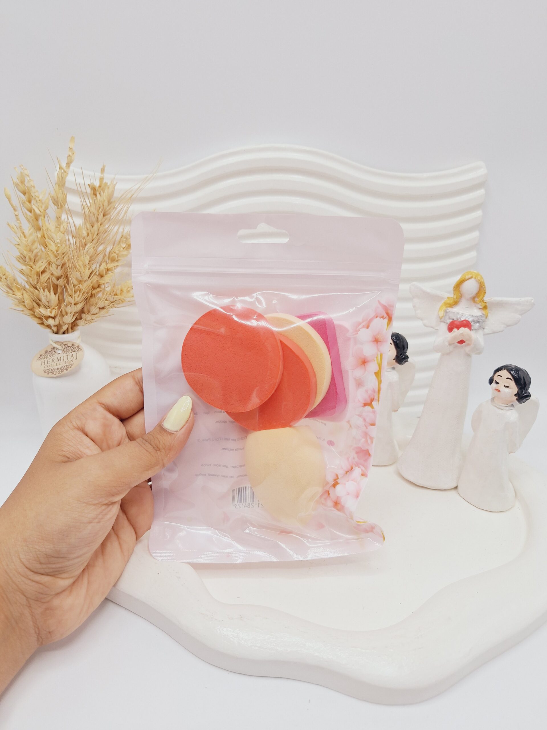 پد آرایشی 6 تکه کد 4123