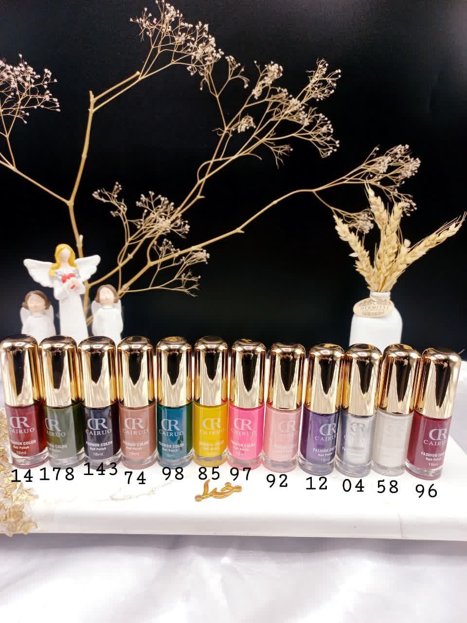 لاک ناخن پرطرفدار نایلی پولیش برند کایرو‏ CAIRUO‏ کد 5947