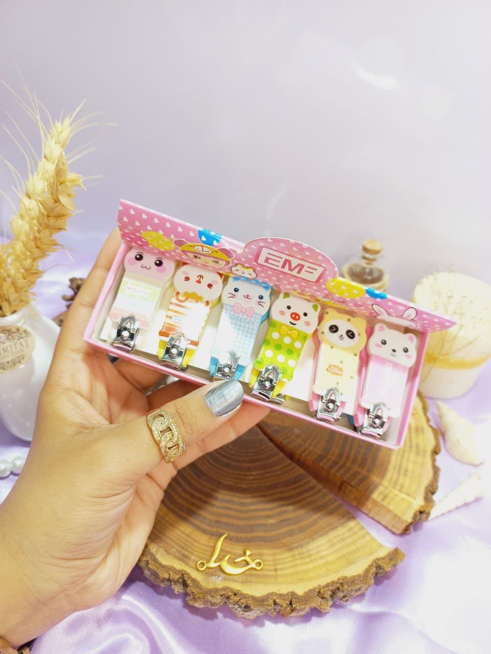 ناخن گیر NAIL CLIPPERS فانتزی کوچک طرح خرسی EMF  ساخت چین کد 101