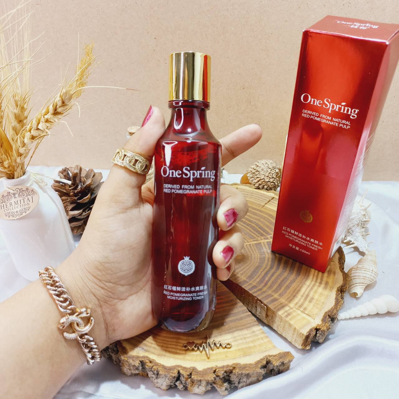 تونر انار قرمز وان اسپرینگ one spring کد YZC4327