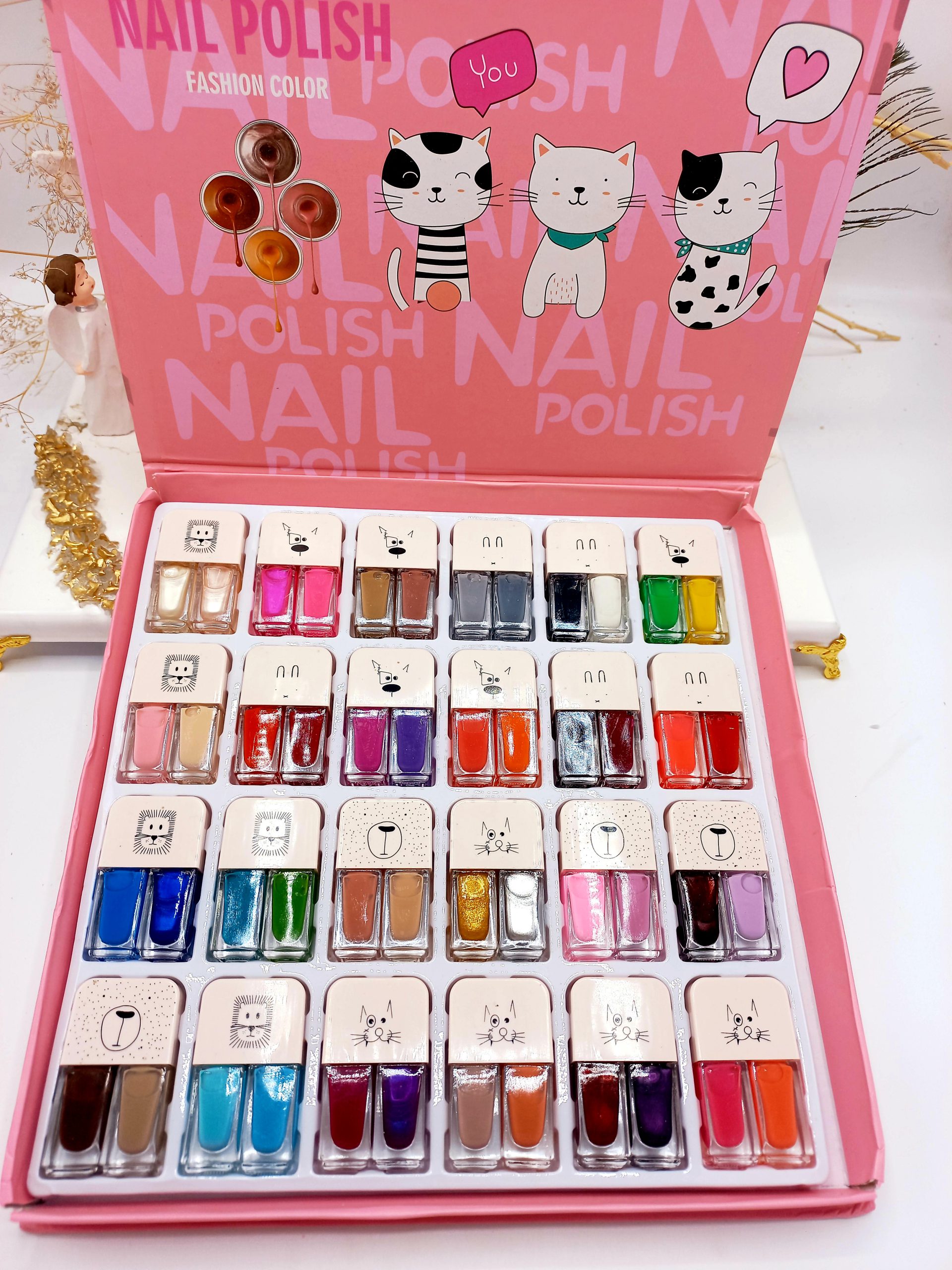 لاک پرطرفدار 2قلو گربه CAIRUO کد 5906