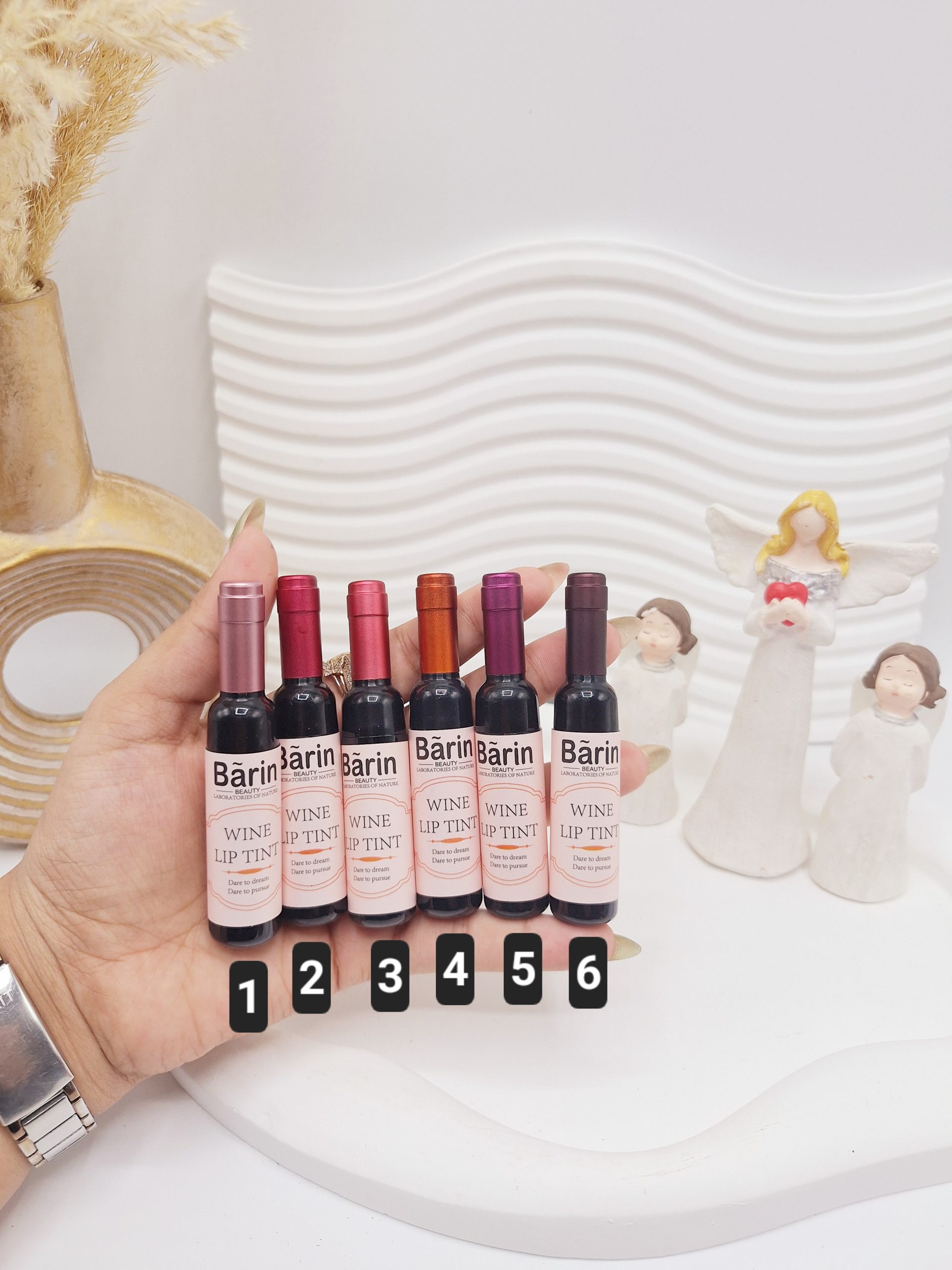 تینت لب شامپاینی برند Bärin کد B-001