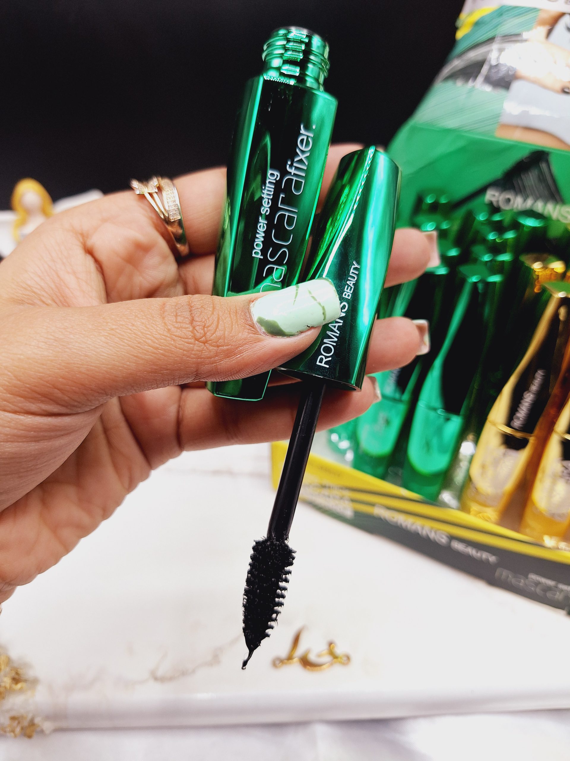 ریمل پر پشت کننده رومانس بیوتی ROMANS BEAUTY کد M9537