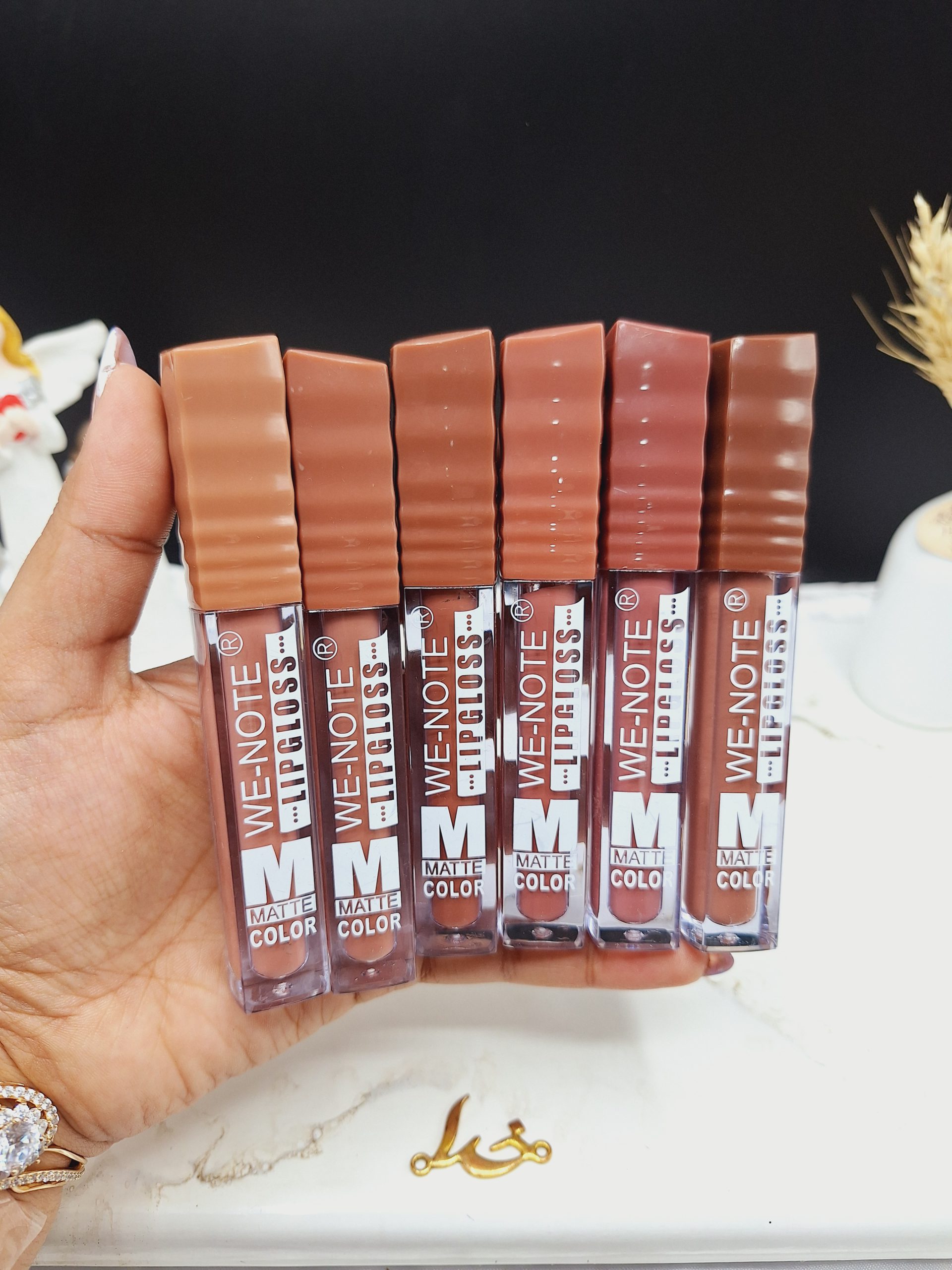 پک رژ مایع 6 عددی بیوتی گرل BEAUTY GIRL کد W_7021