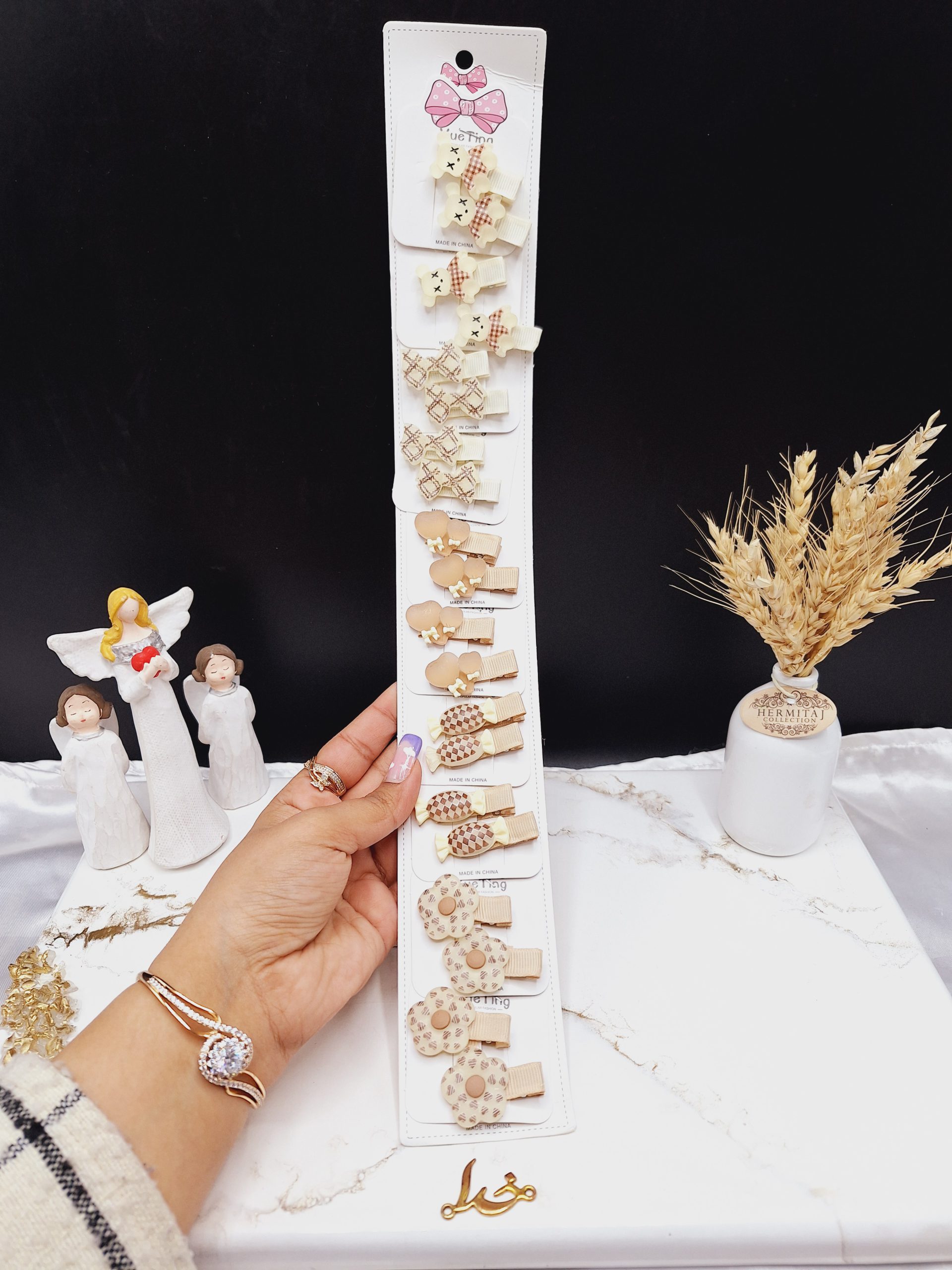 پک 10 عددی پنس مو نود طرح سوم