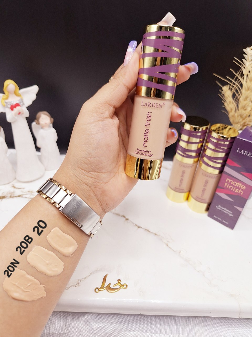کرم پودر مات برند لارن LAREEN کد K092