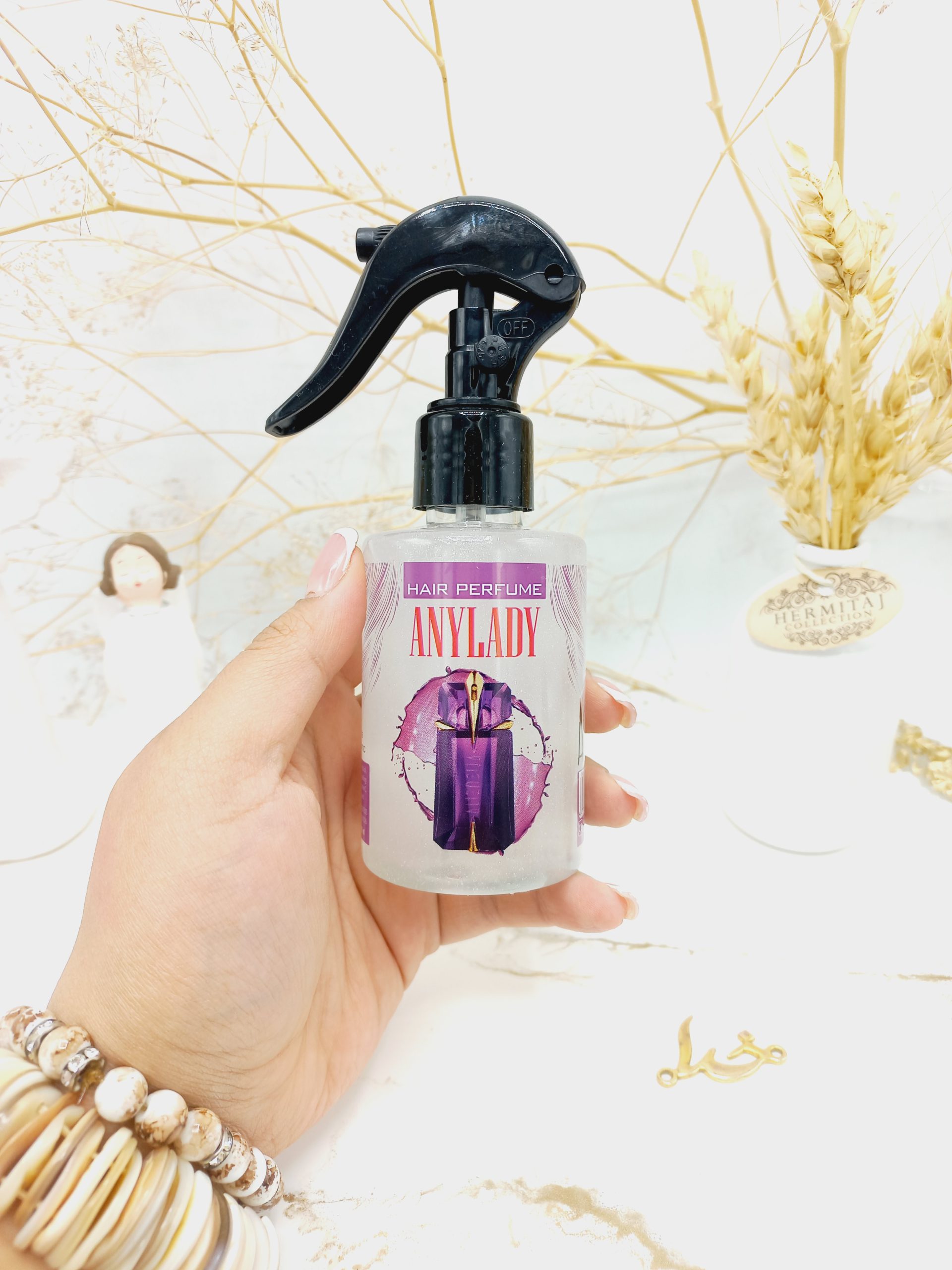عطر مو شاین دار آنالیدی ANYLADY (سفید)