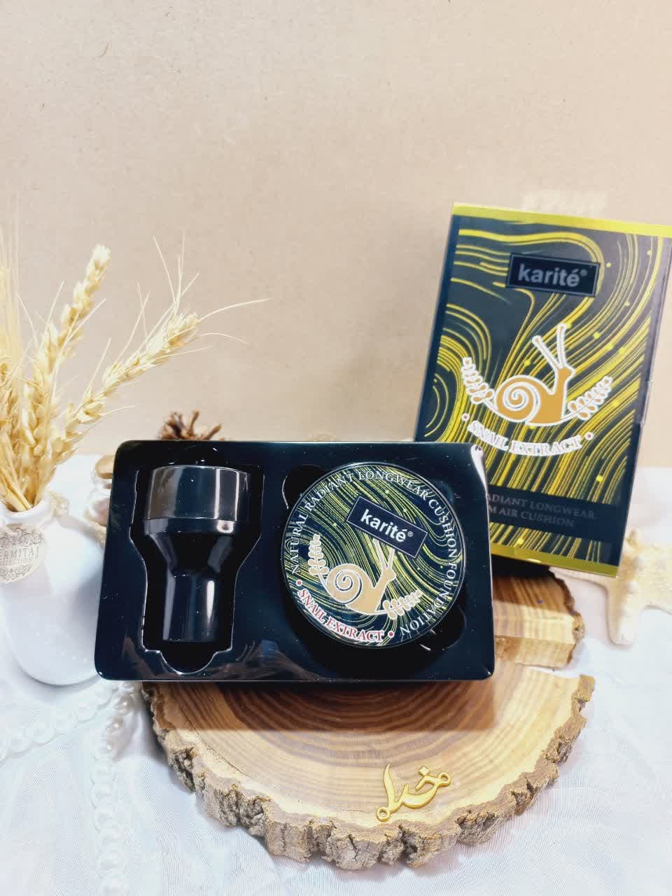 کوشن حلزون SNAIL به همراه پد قارچی برند کاریته Karite اورجینال