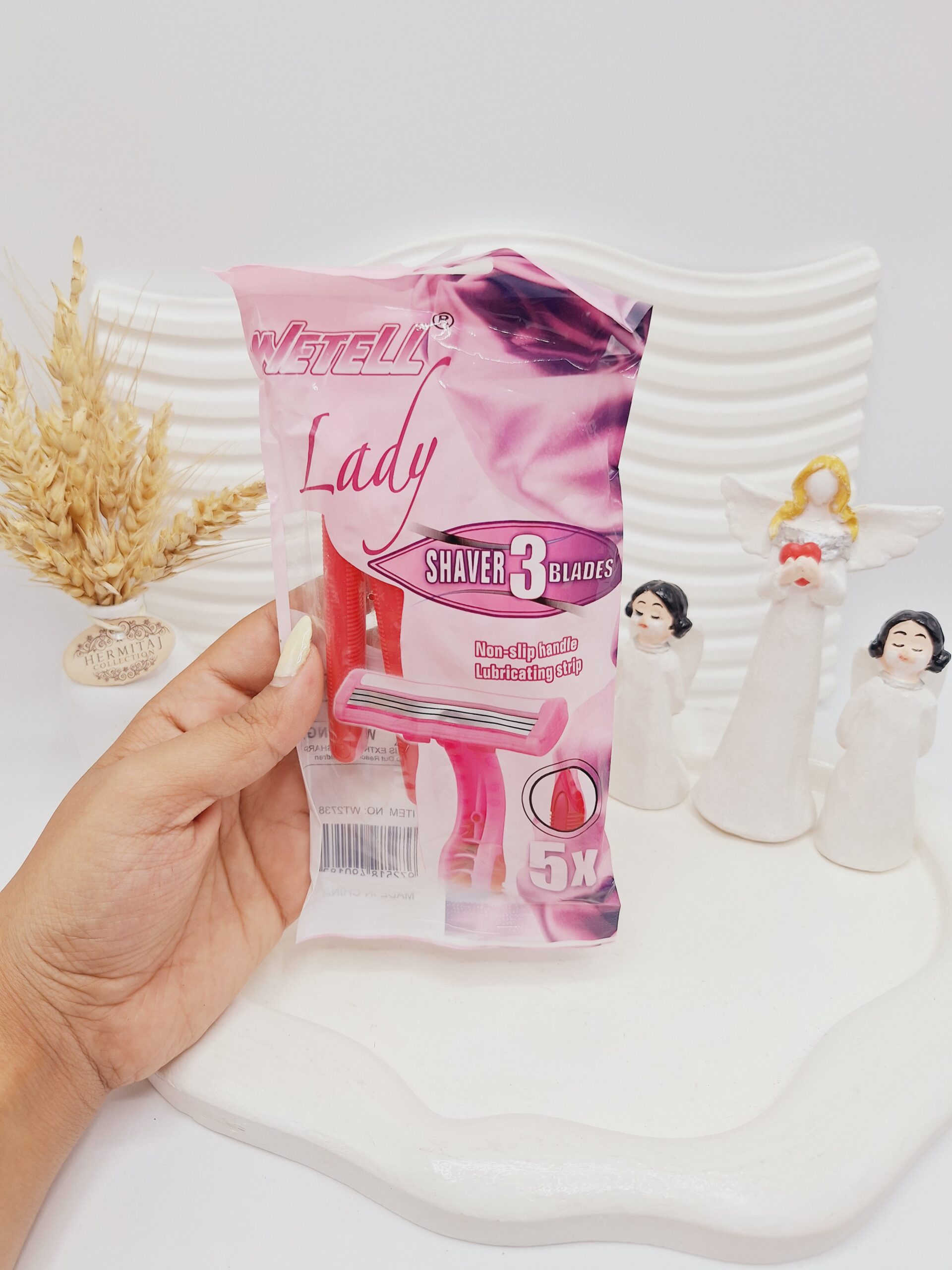 ژیلت زنانه 3 لبه 5 عددی 2738