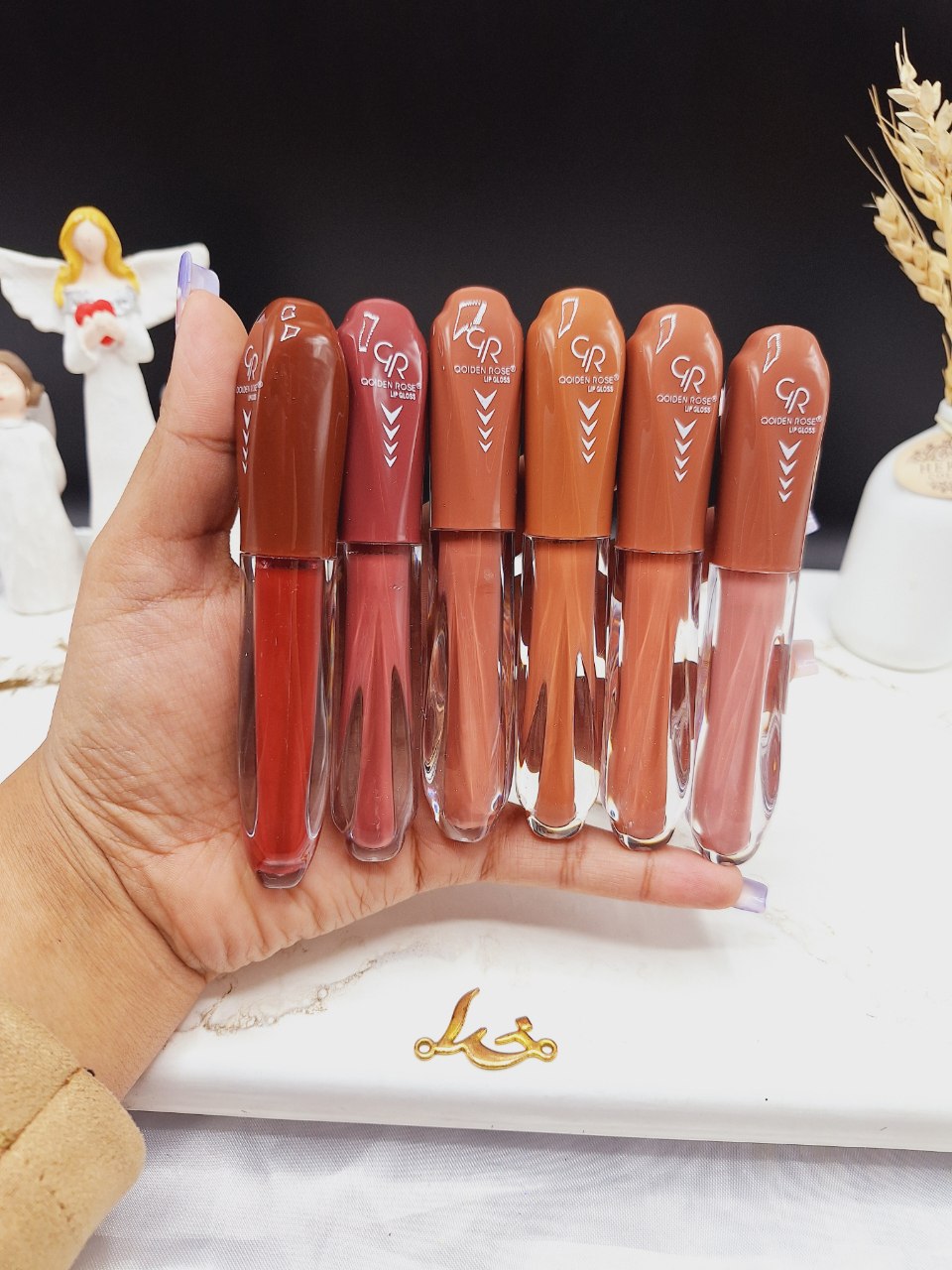 پک 6تایی رژ مایع گلدن رز GOLDEN ROSE کد 5619