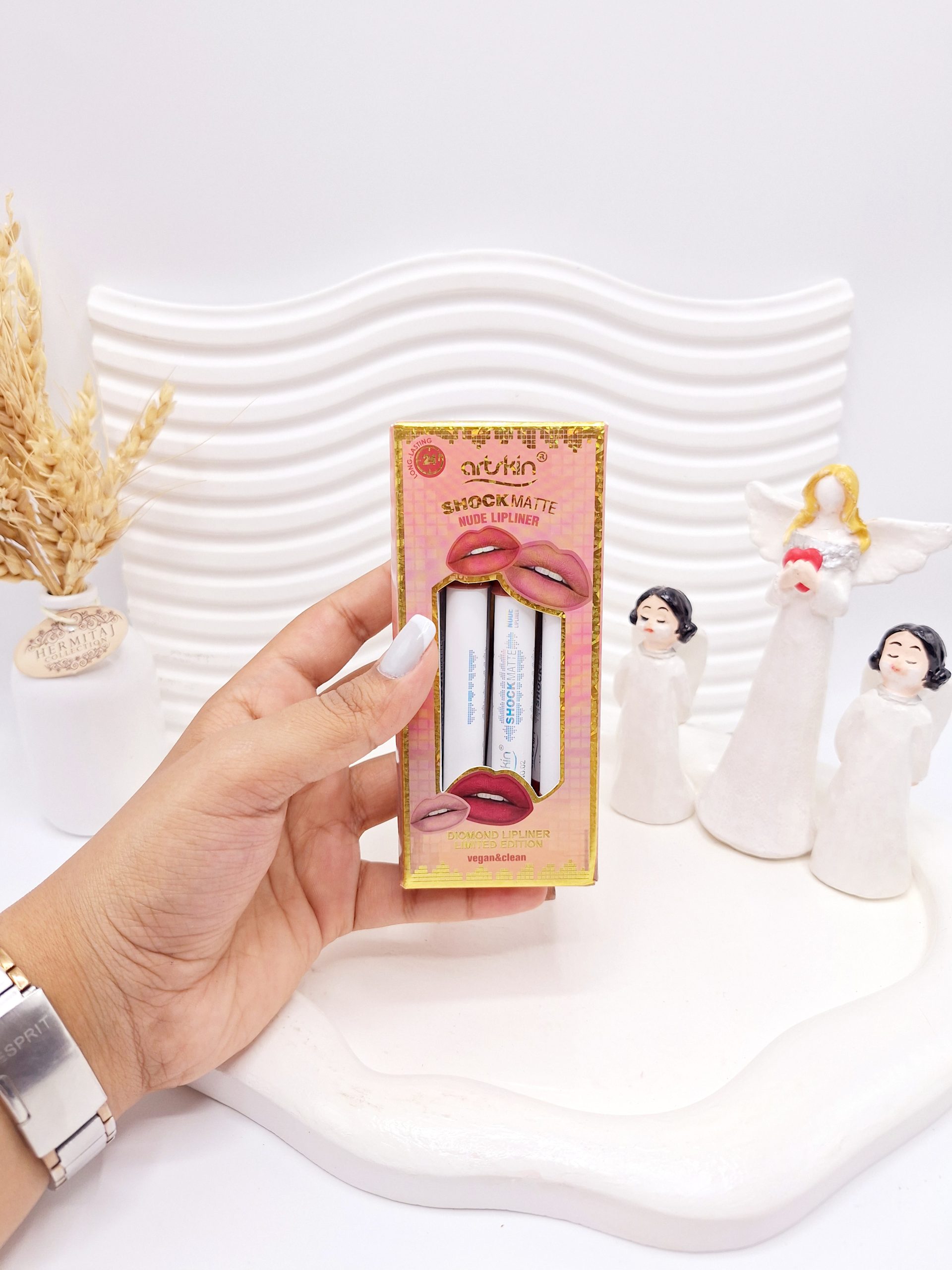 پک رژ لب مدادی شمعی برند آرت اسکین کد 971078