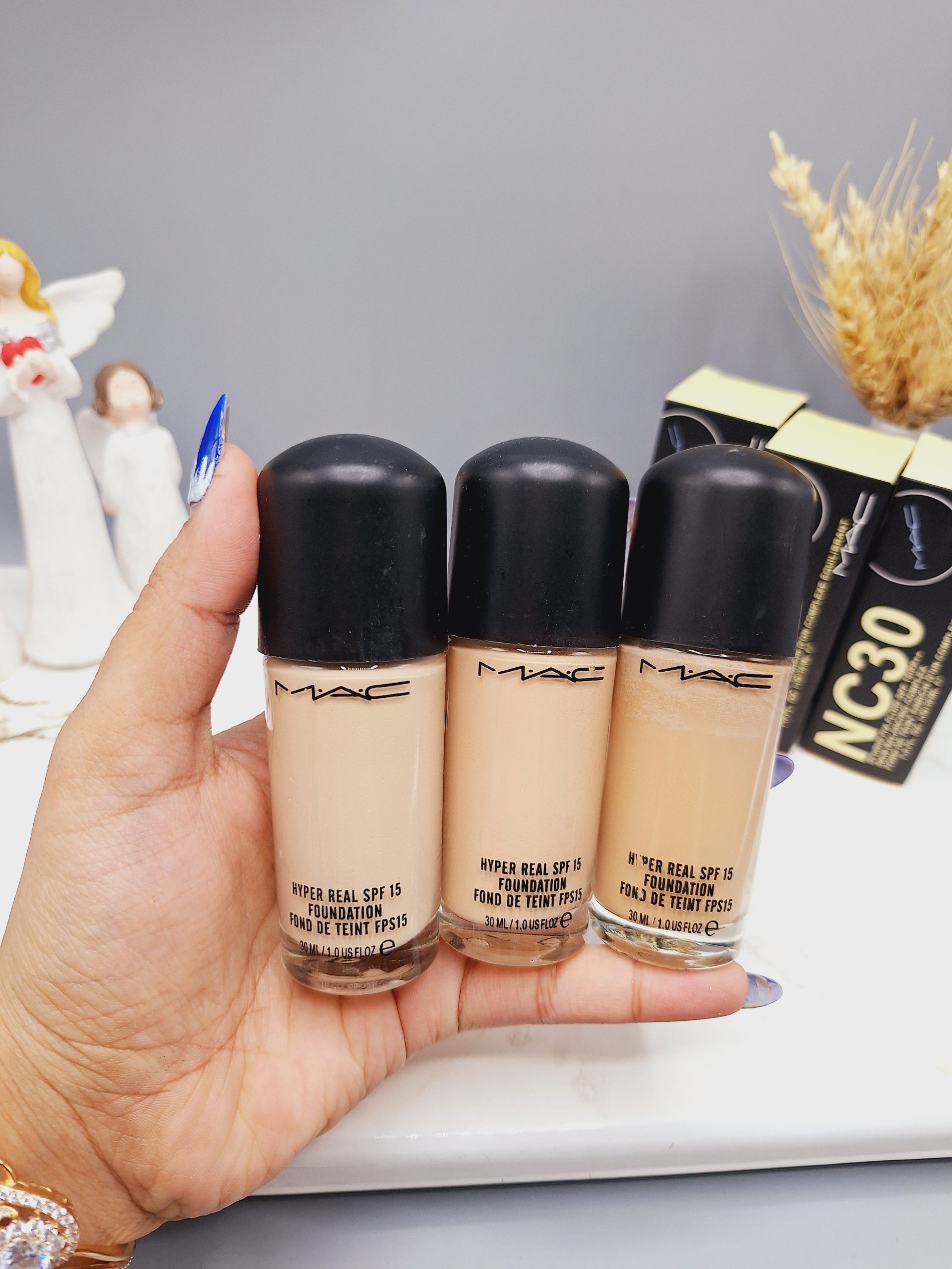 کرم پودر مک Hyper real  spf 15