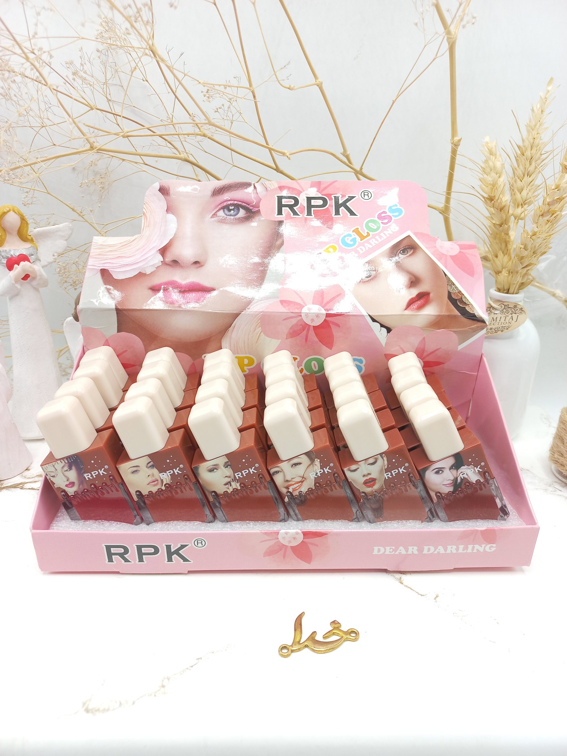 پک 6 تایی رژ مایع فانتزی طرح بستنی آر پی کی ‏RPK‏ کد 925