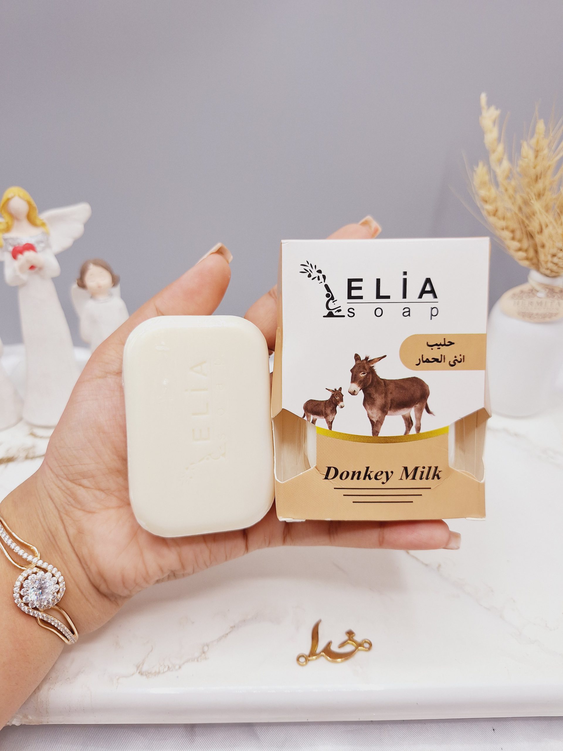 صابون شستشو صورت شیر الاغ برند ELİA کد 6807