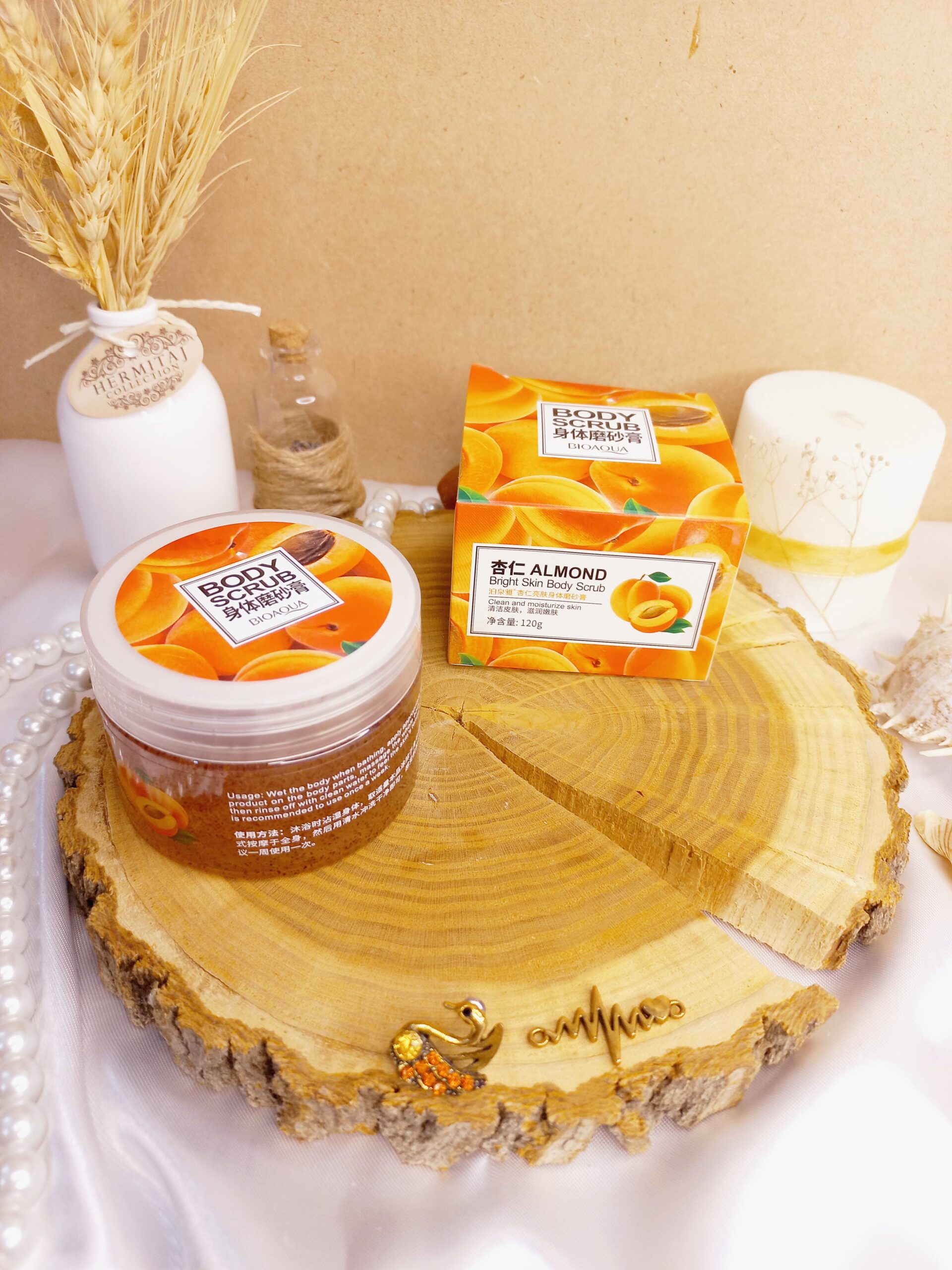 اسکراب لایه بردار زرد آلو بیوآکوا BIOAQUA | پخش عمده