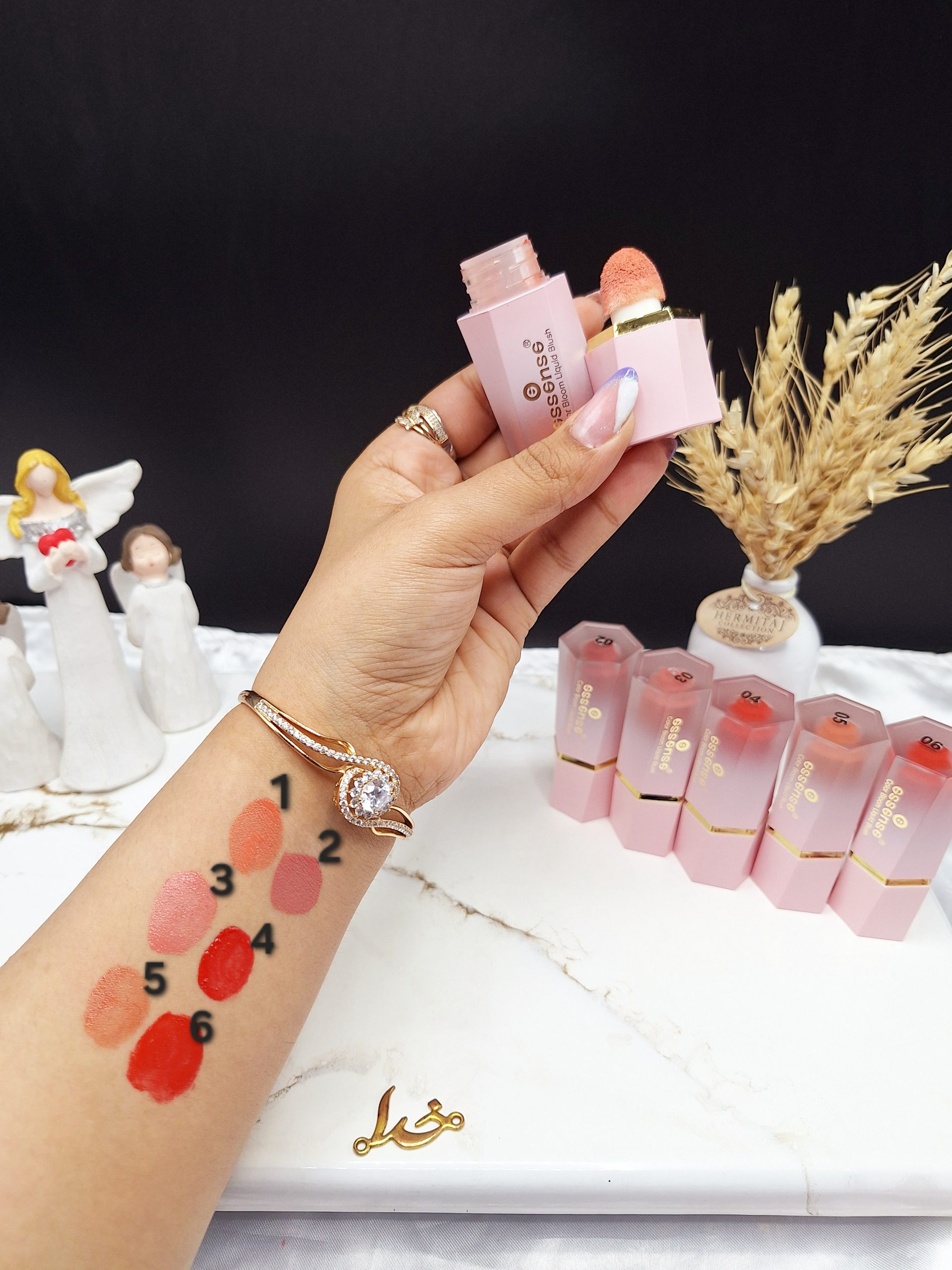 رژ گونه مایع پد دار برند اسنس essense کد GS168