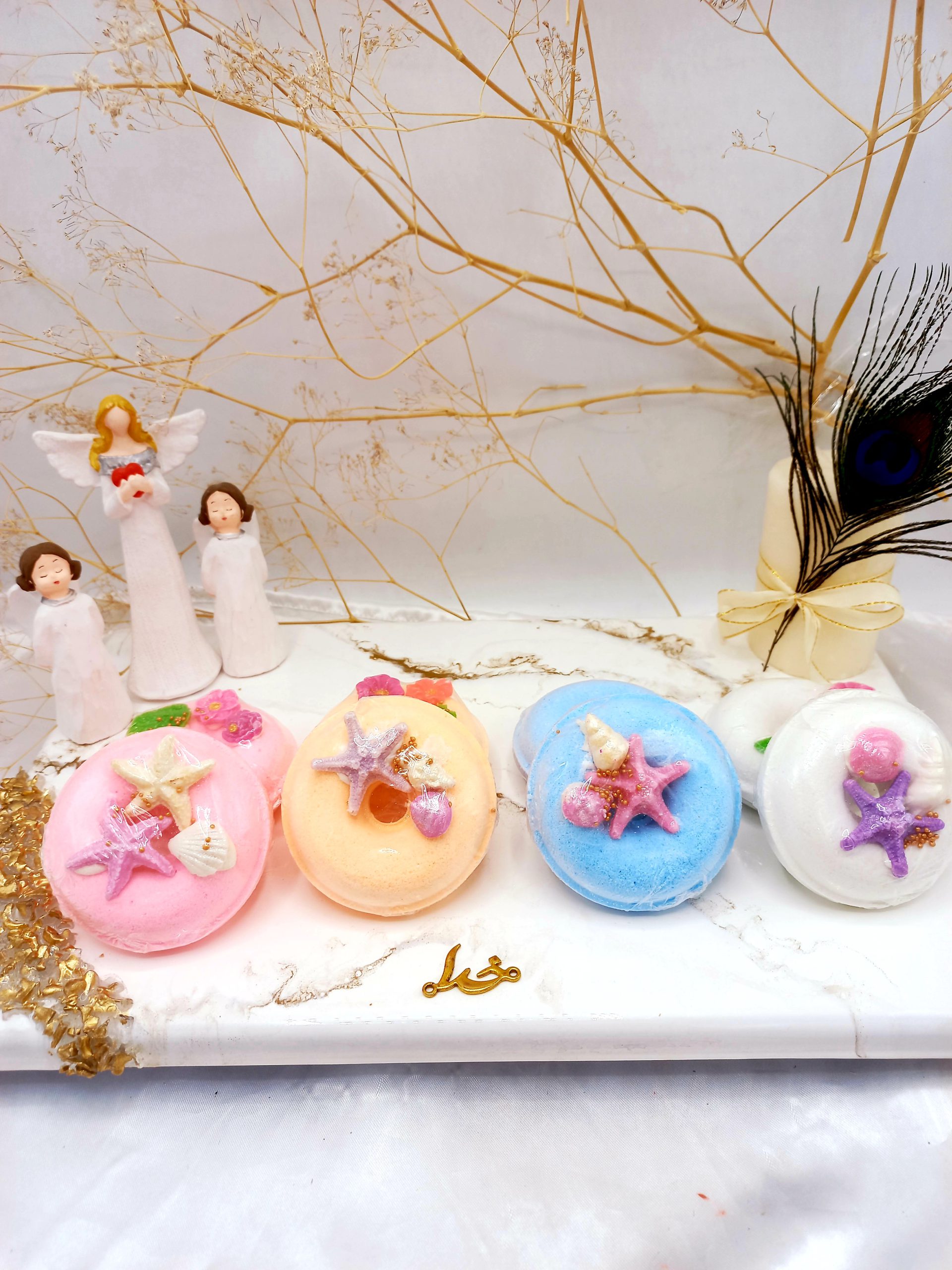 کوکتل و پدیکور دونات صدف دریایی 100 گرم