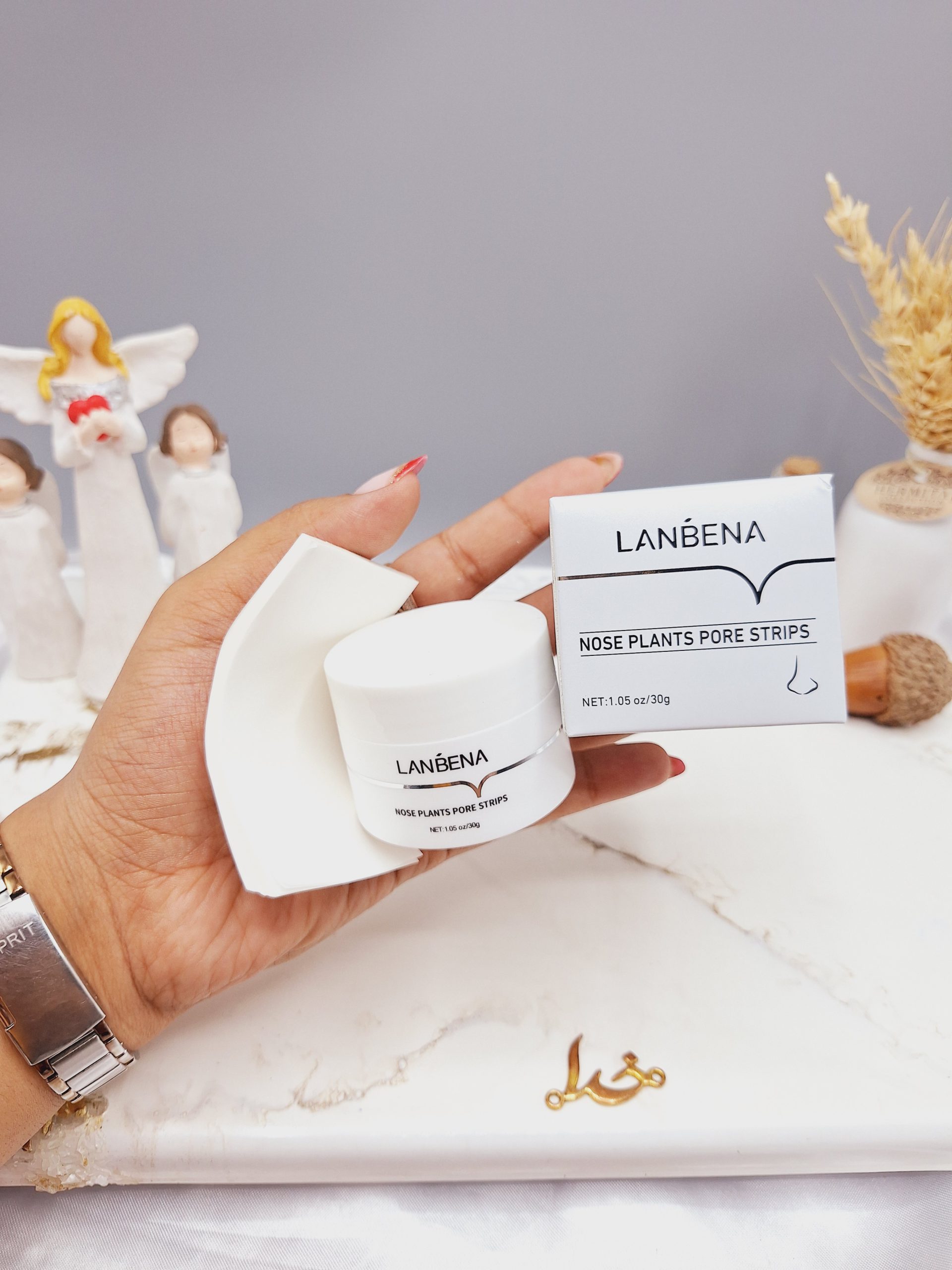 چسب بینی لانبنا کاسه ای بدون اسکن LANBENA کد LB6283