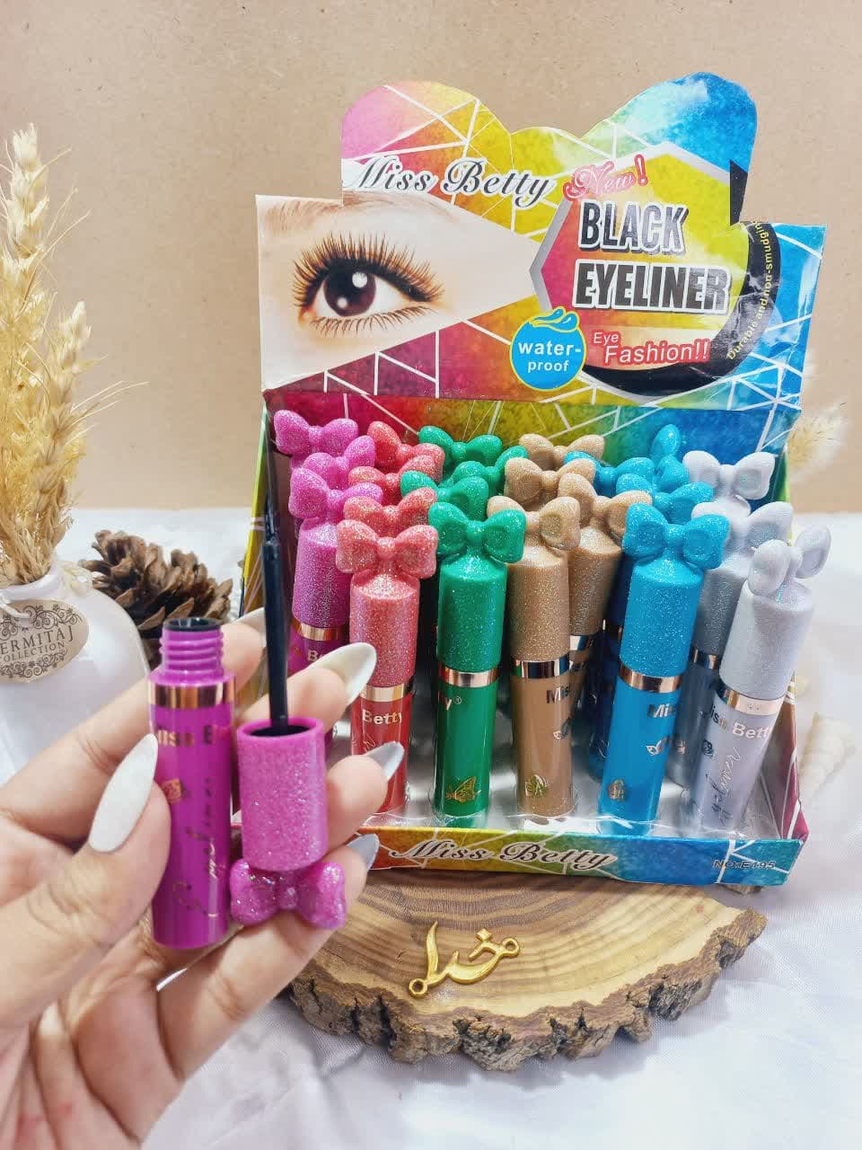 خط چشم پاپیونی ضد آّب میس بیوتی MISS BEAUTY کد E195