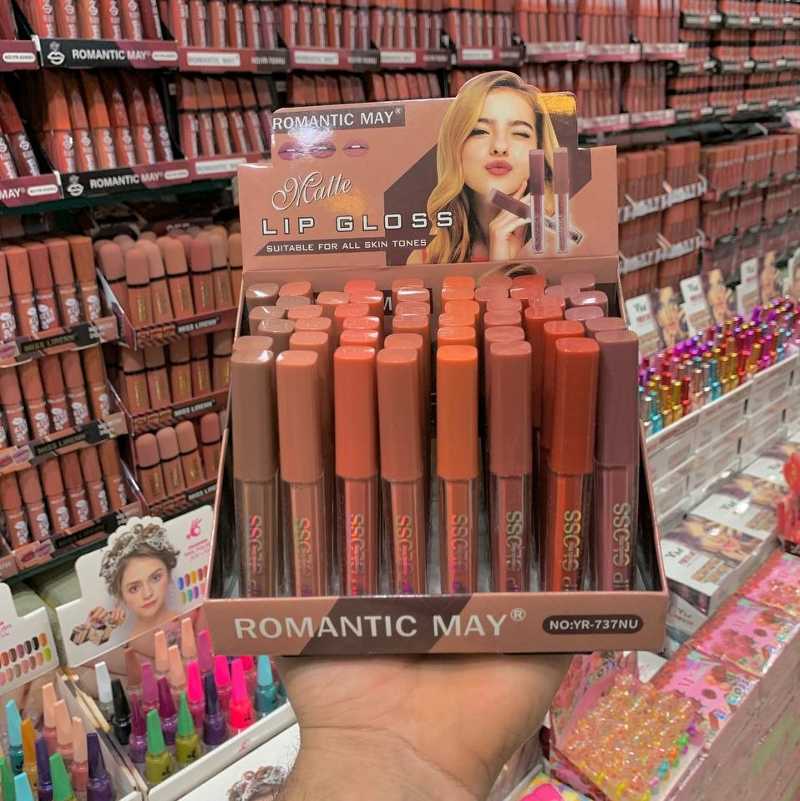 رژ لب مایع رمانتیک کد737 ROMANTIC MAY