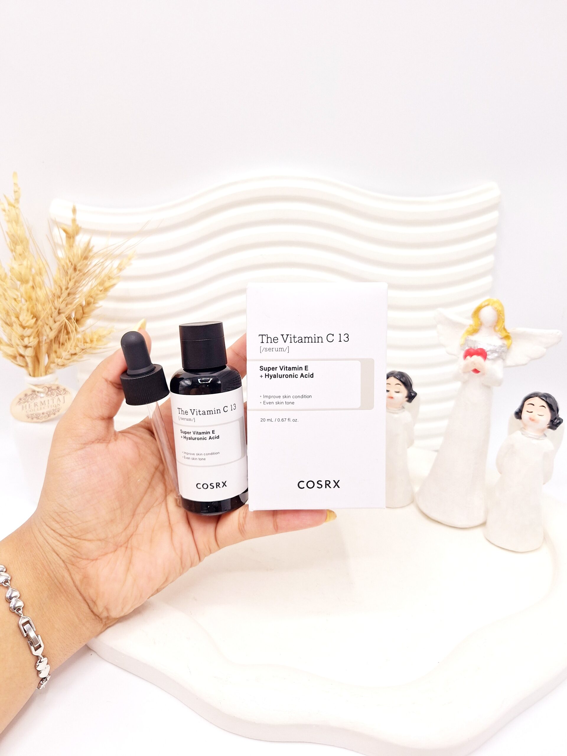 سرم روشن کننده هیالورونیک اسید ویتامین E 13 کوزارکس COSRX کد 455238