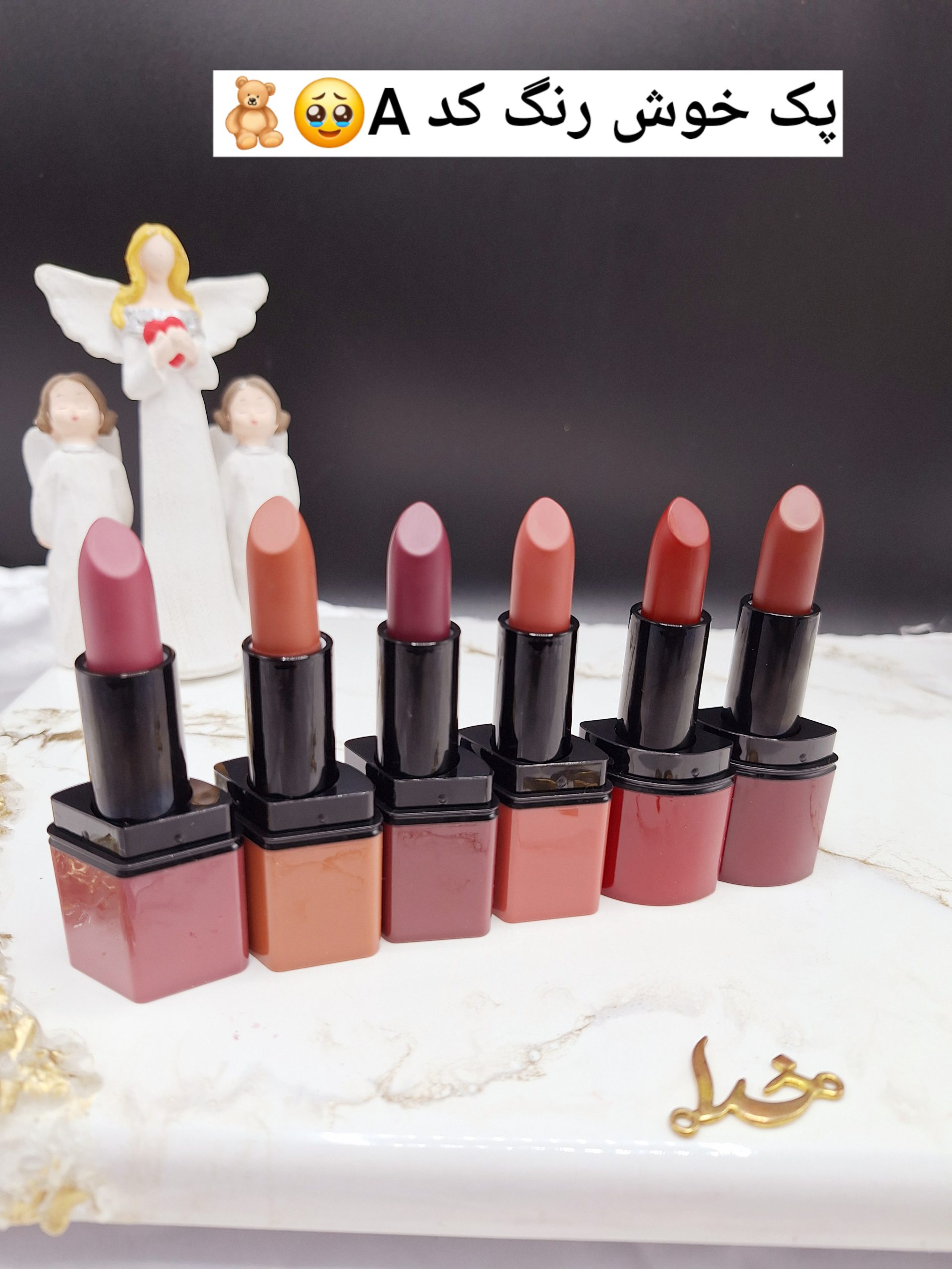 پک رژ جامد 6 عددی برند رومانتیک برد ROMANTIC BIRD کد R 4683Y