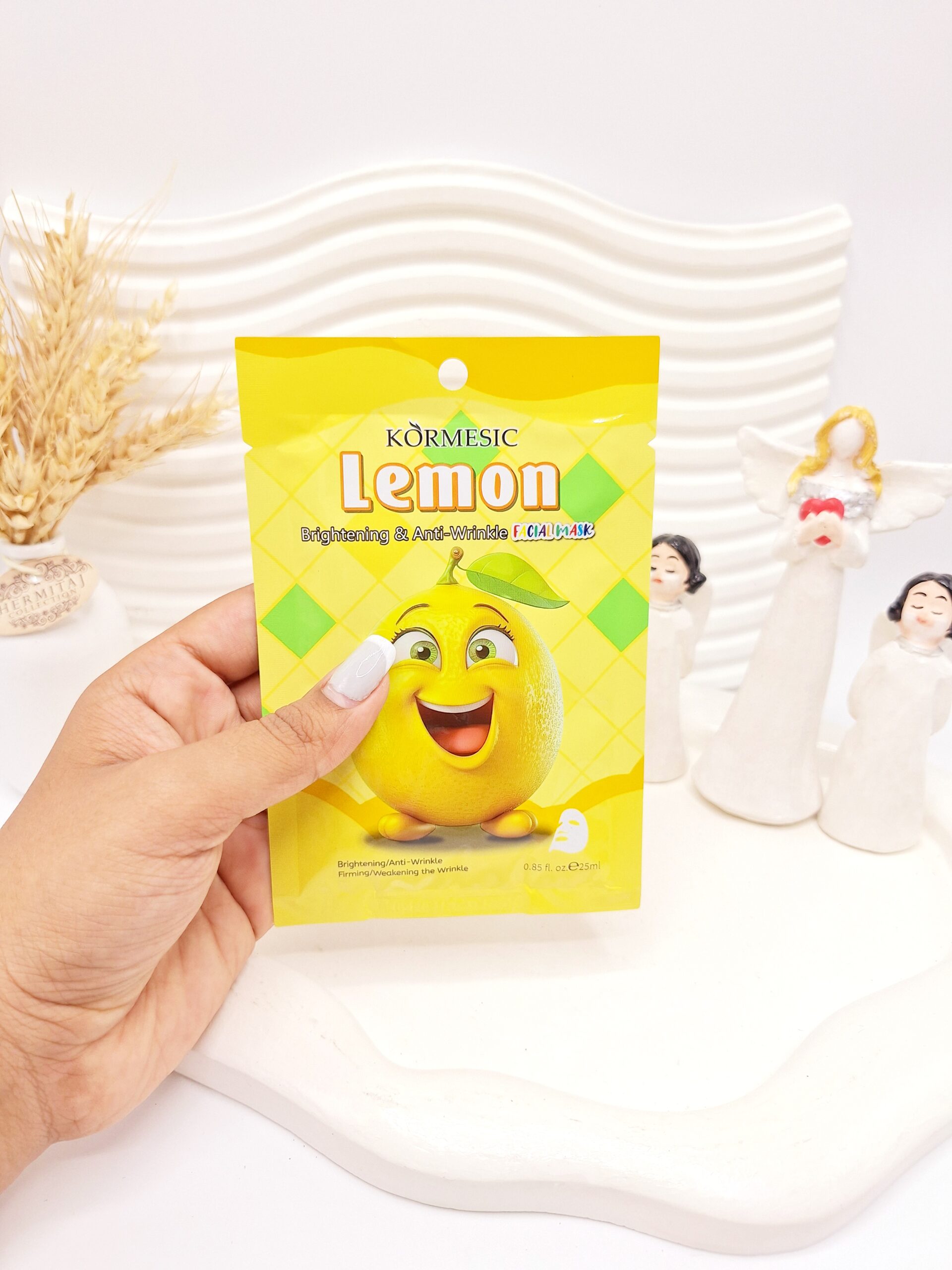 ماسک ورقه ای روشن کننده لیمو KORMESIC کد 3753