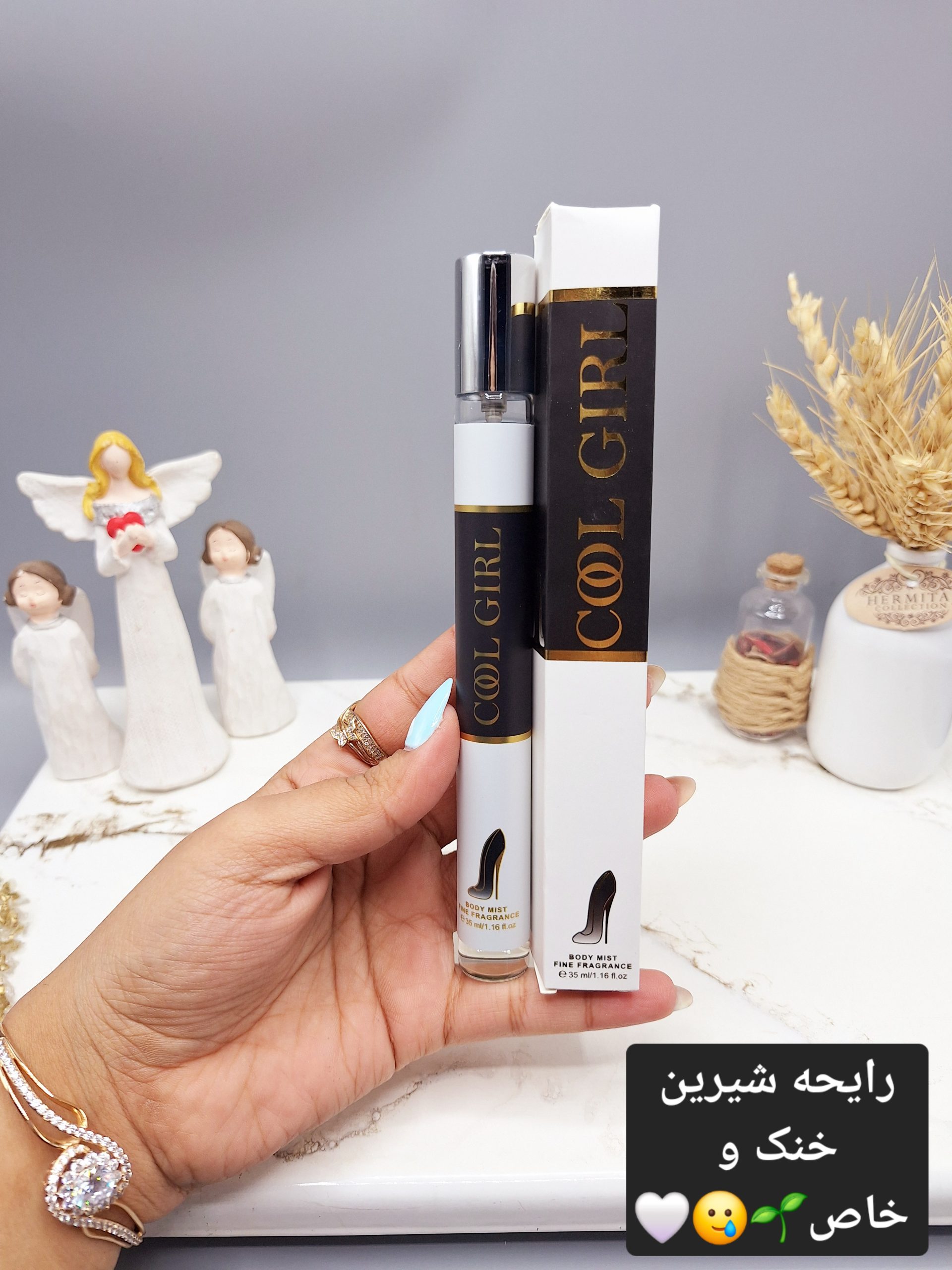 ادکلن زنانه استوانه ای 35 میل COL GIRL کد 1592