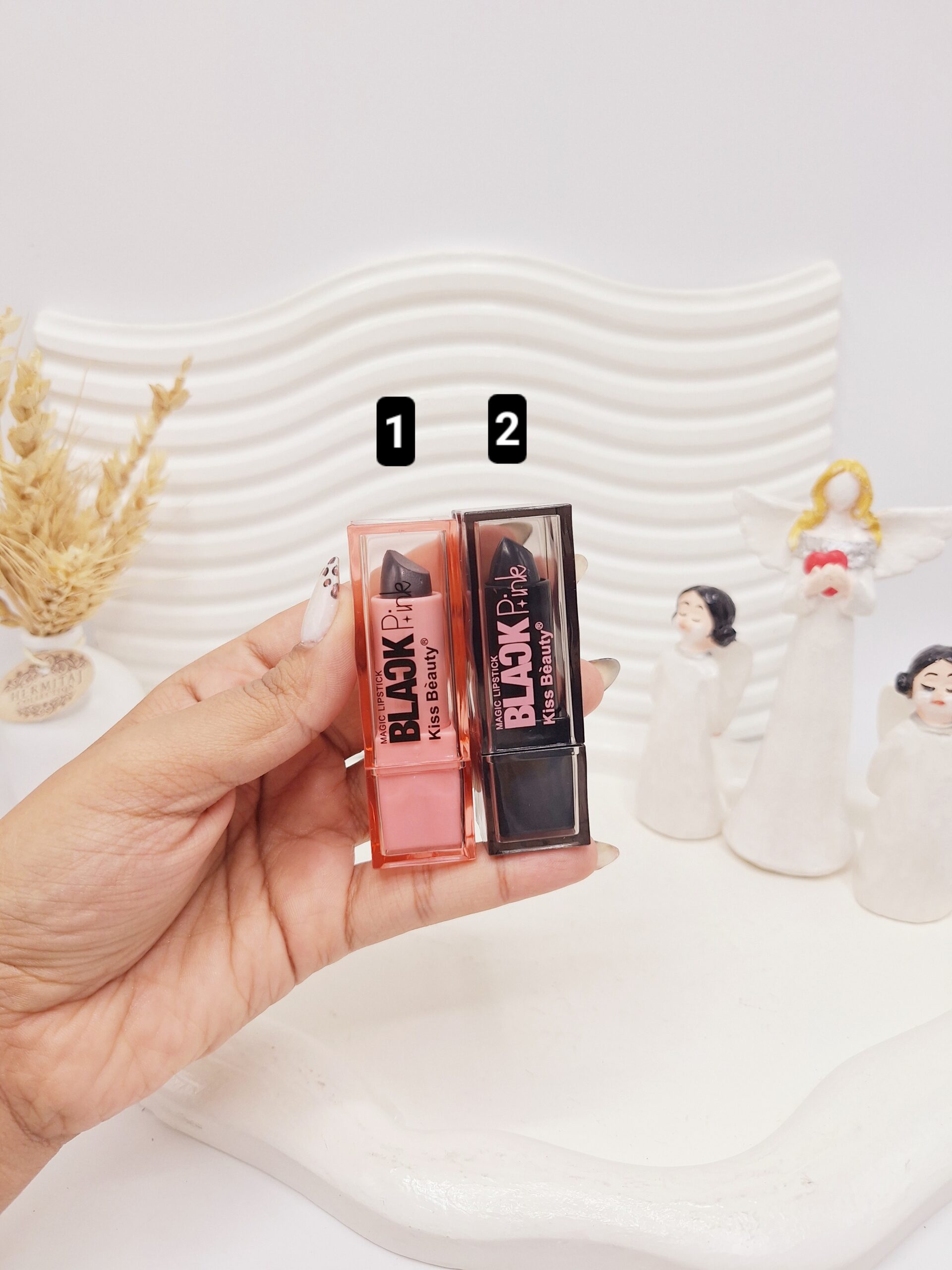 رژ لب تینتی مشکی مناسب لب و گونه برند کیس بیوتی کد 36229