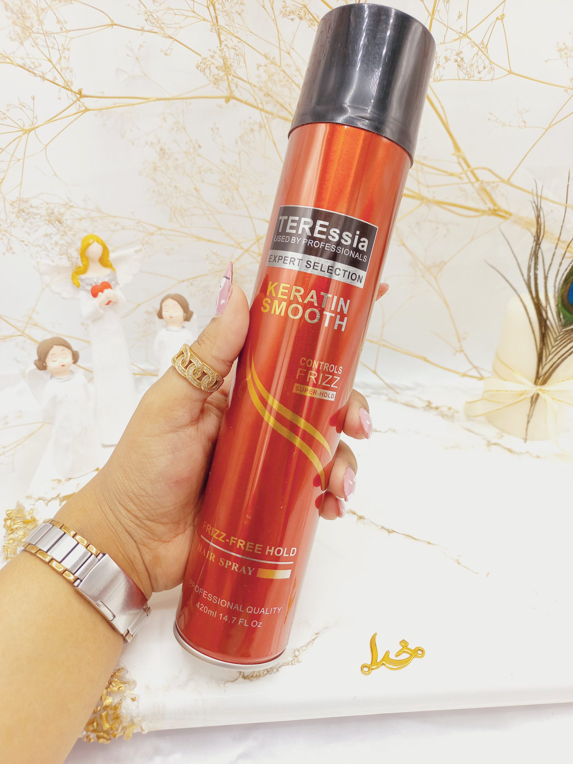 اسپری تافت مو کراتین و صافی 420 میل برند TEREssia کد 3492