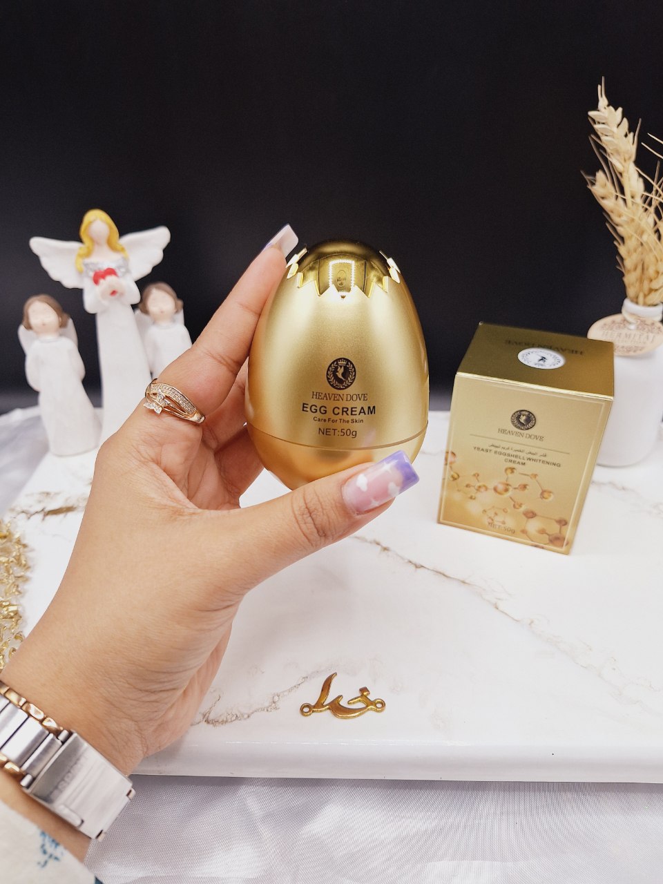 کرم سفید کننده پوست طرح تخم مرغ کد HD_1128A