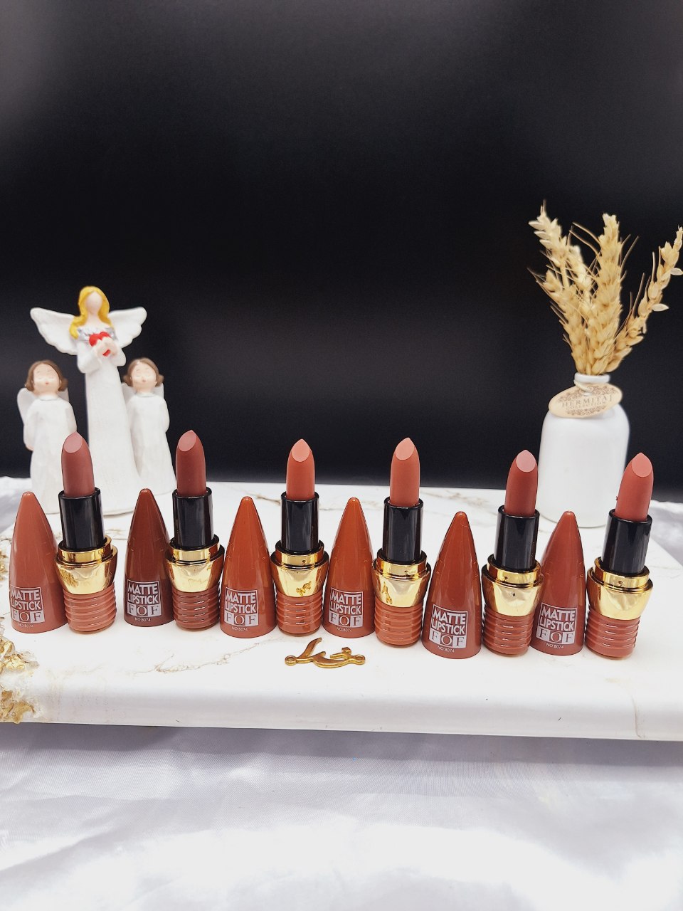 پک 6 تایی رژ جامد مات FOF کد 8074