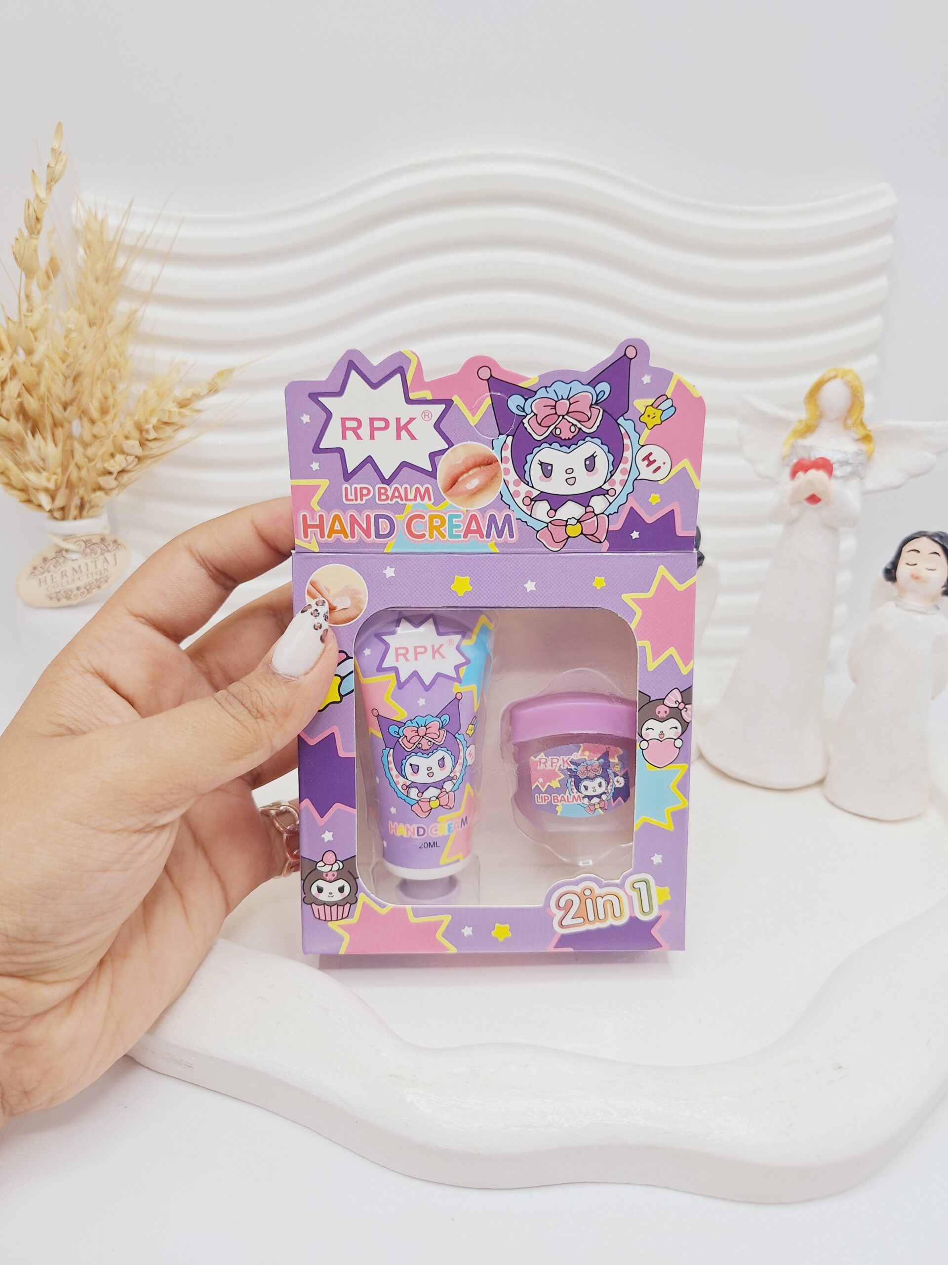 پک کرم دست و بالم لب از برند RPK کرومی کد 1523