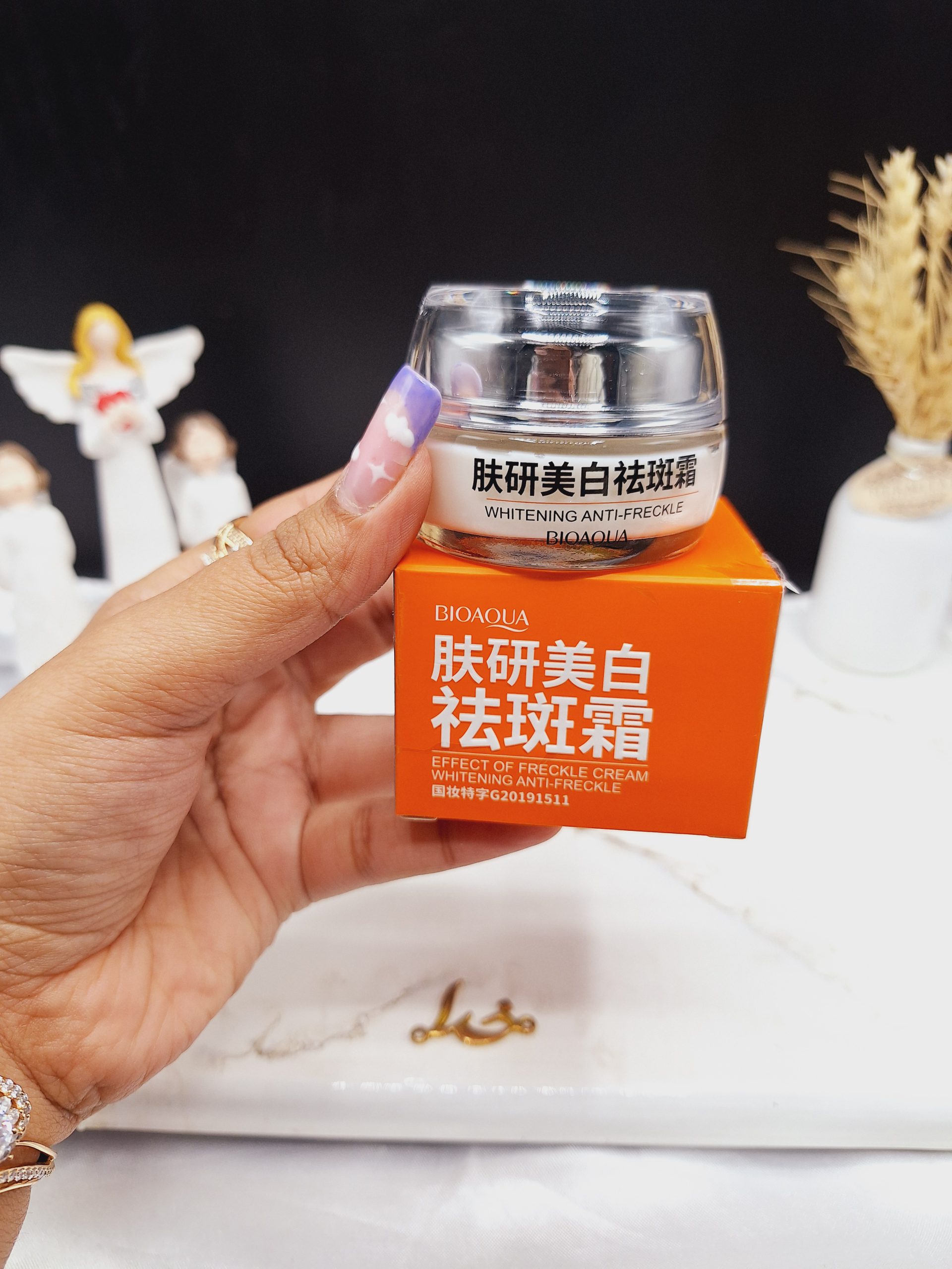 کرم ضد لک و سفید کننده رفع کک و مک بیوآکوا BIOAQUA BQY08375