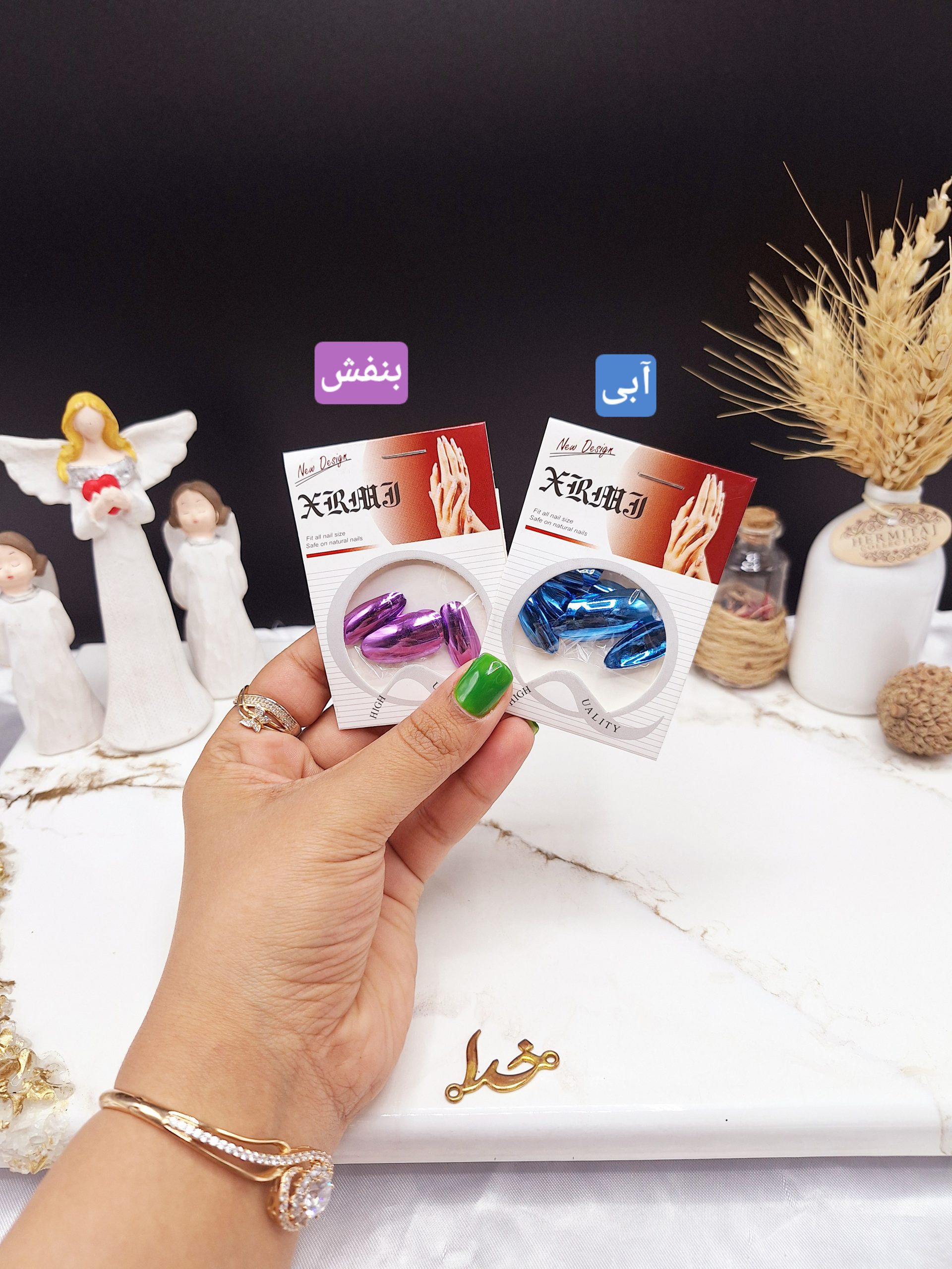 ناخن مصنوعی هلوگرامی برند New Design