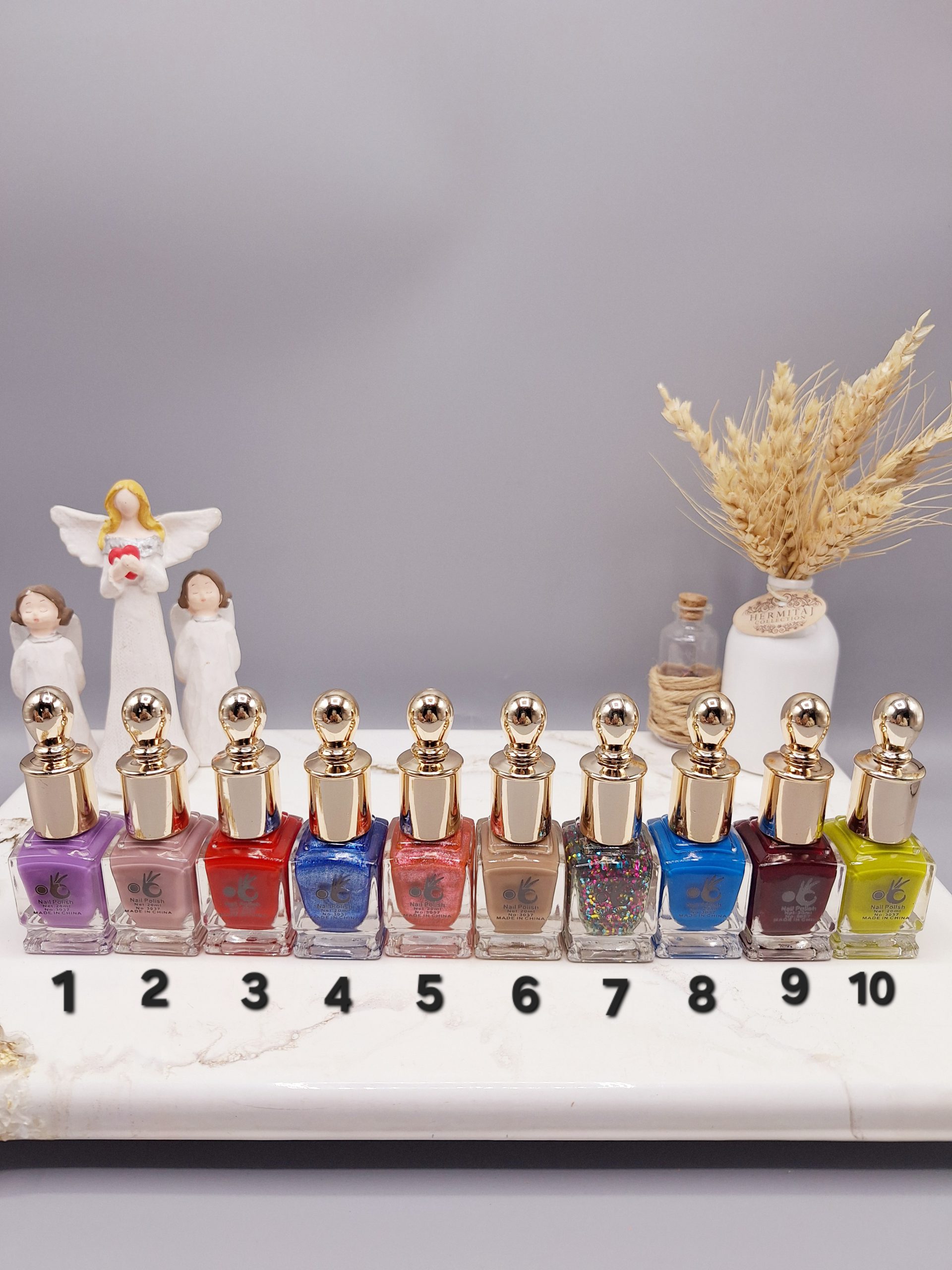 لاک ناخن نایلی پولیش زیبا کد 3037