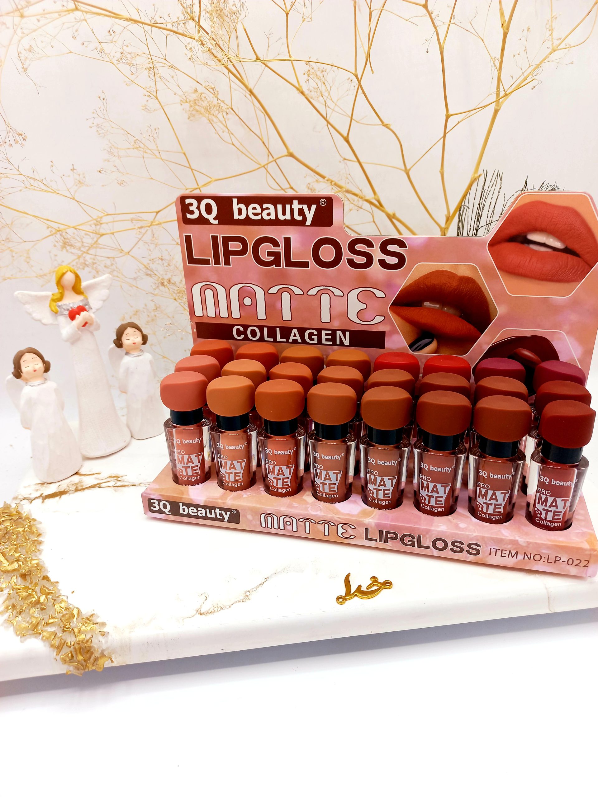 رژ مایع پرطرفدار مات 3Q Beauty کد 022