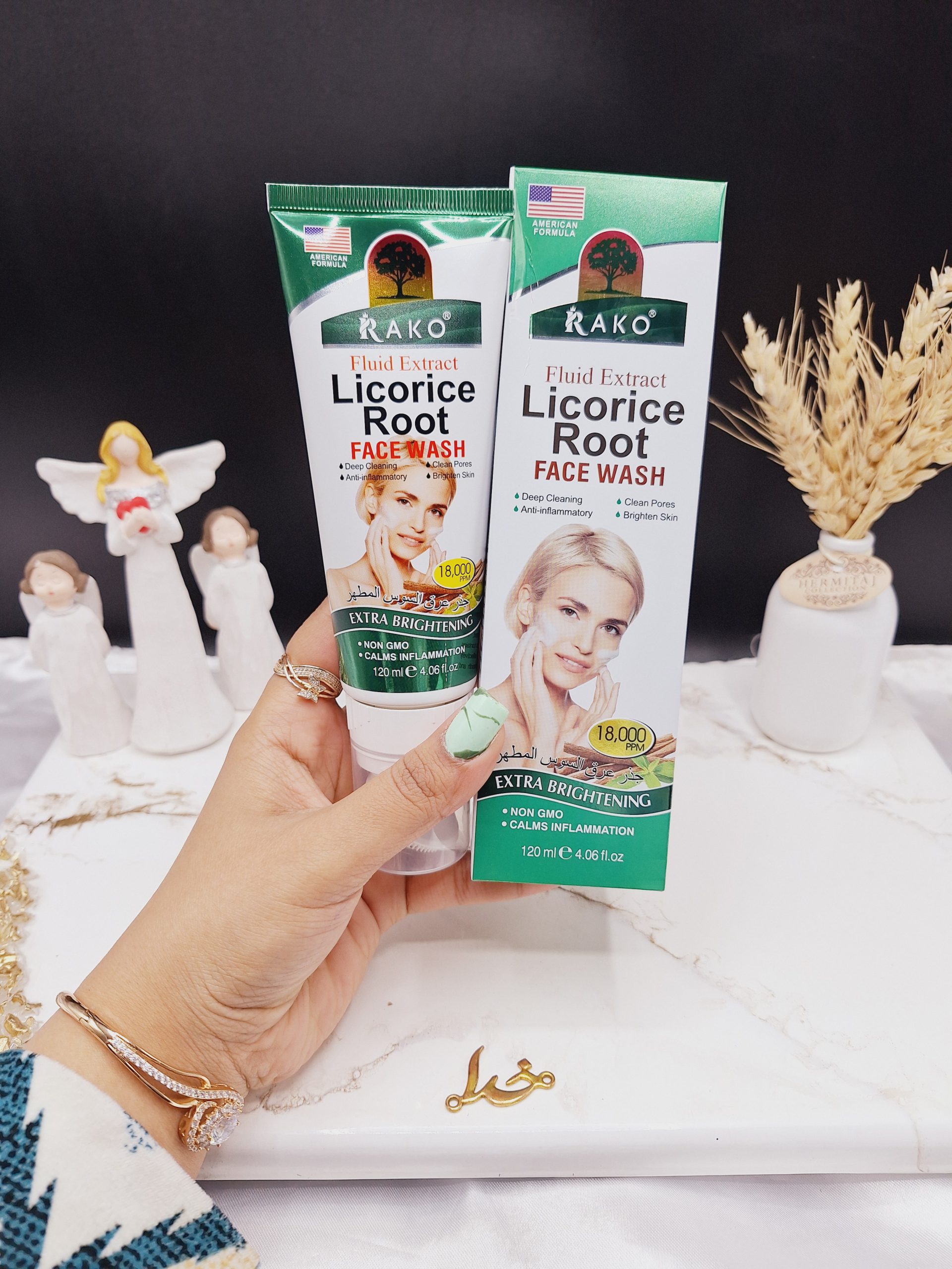 فوم شستشوی براش دار با عصاره شیرین بیان  برند راکو RAKO کد RK1096