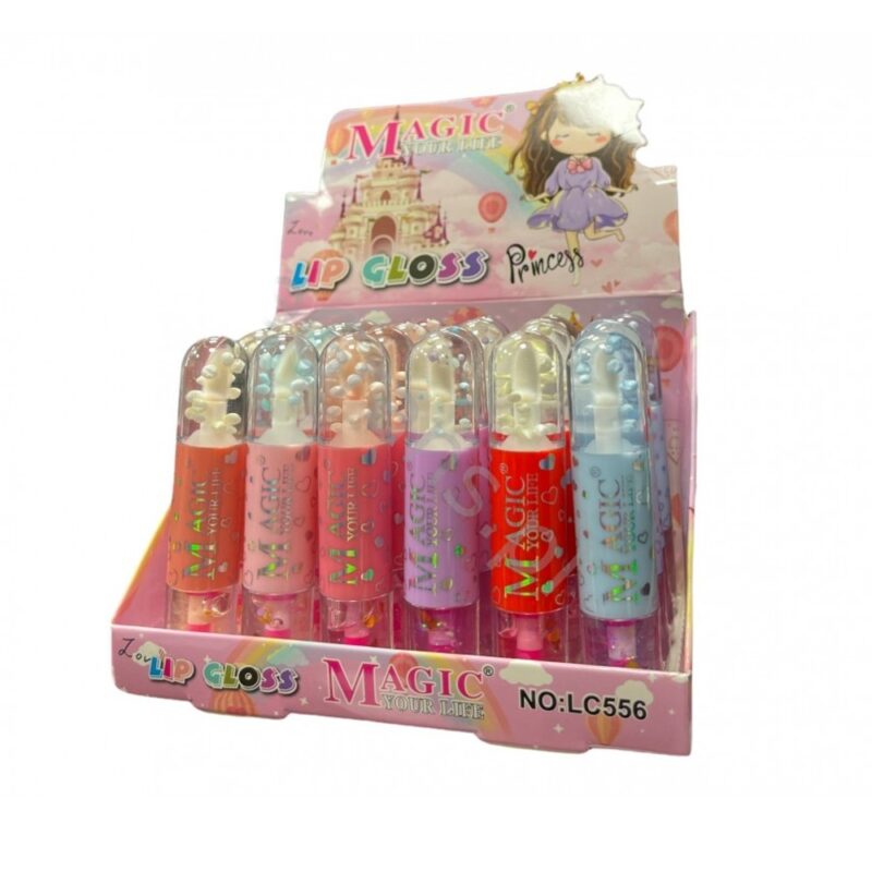 لیپ گلاس کپسولی دوطرفه شاین دار MAGIC | پخش عمده