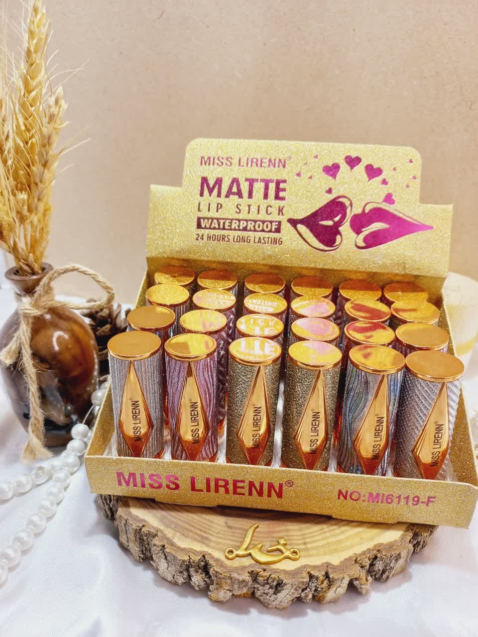 رژ لب گلیتری میس لرن MISS LIRENN کد MI6119