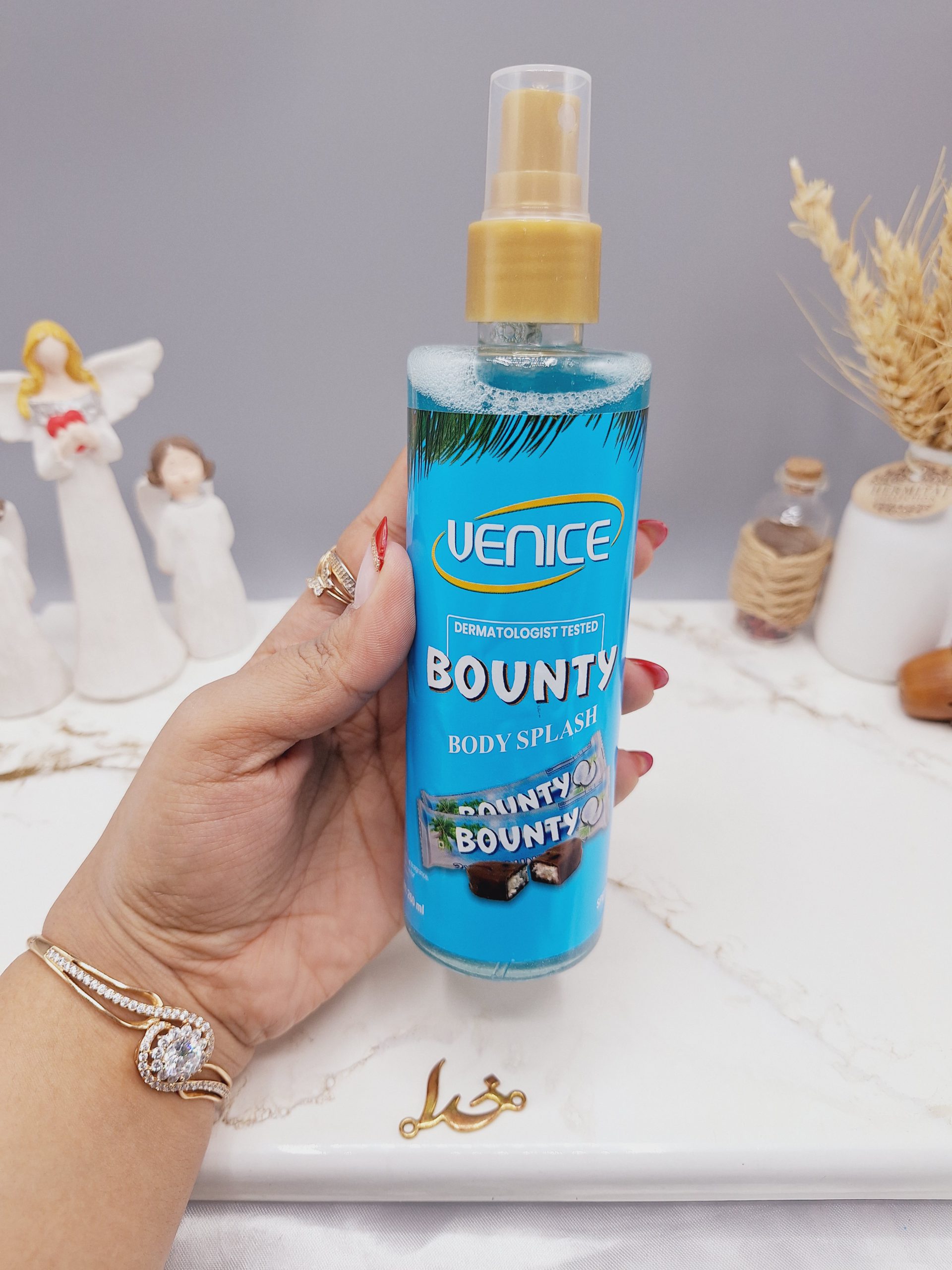 بادی اسپلش فانتزی شاین دار ونیس رایحه شکلات و نارگیلی حجم 260 میل