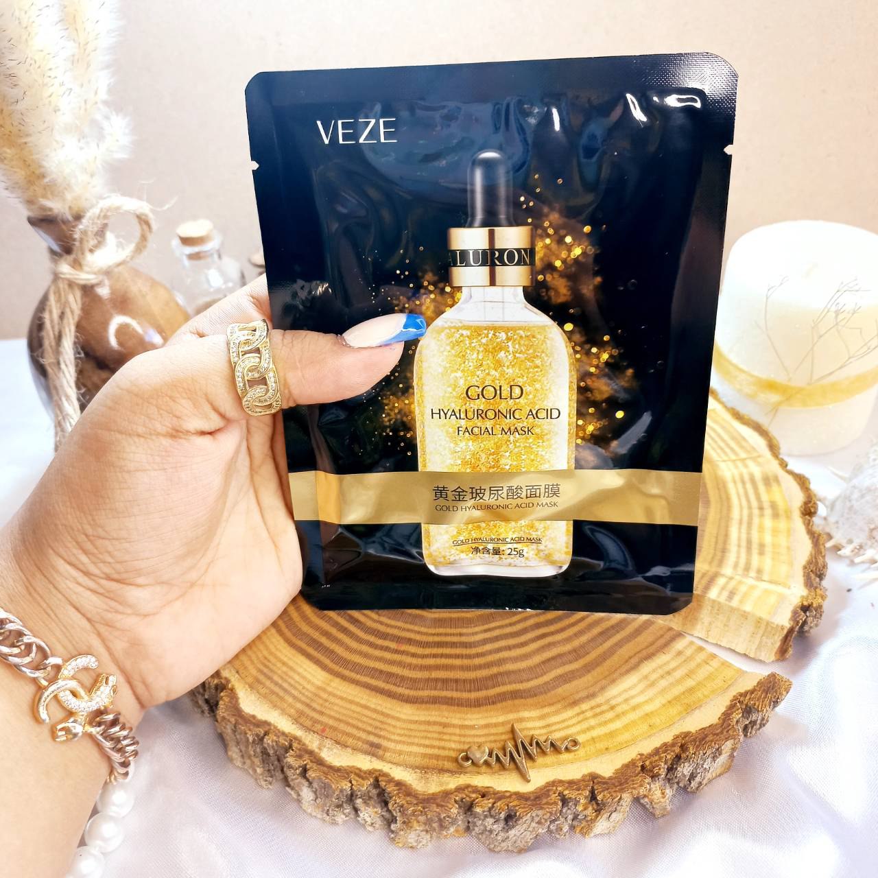 ماسک ورقه ای 24 عیار طلا ونزن VENZEN کد FZ16428 | پخش عمده