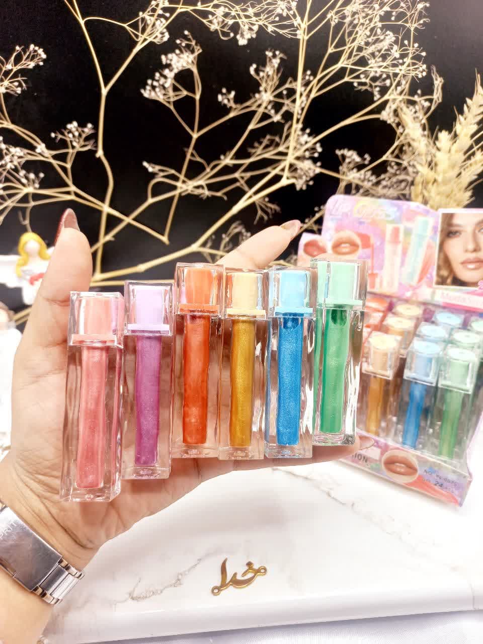 پک ۶ تایی لیپ گلاس Moda Secret کد  0075